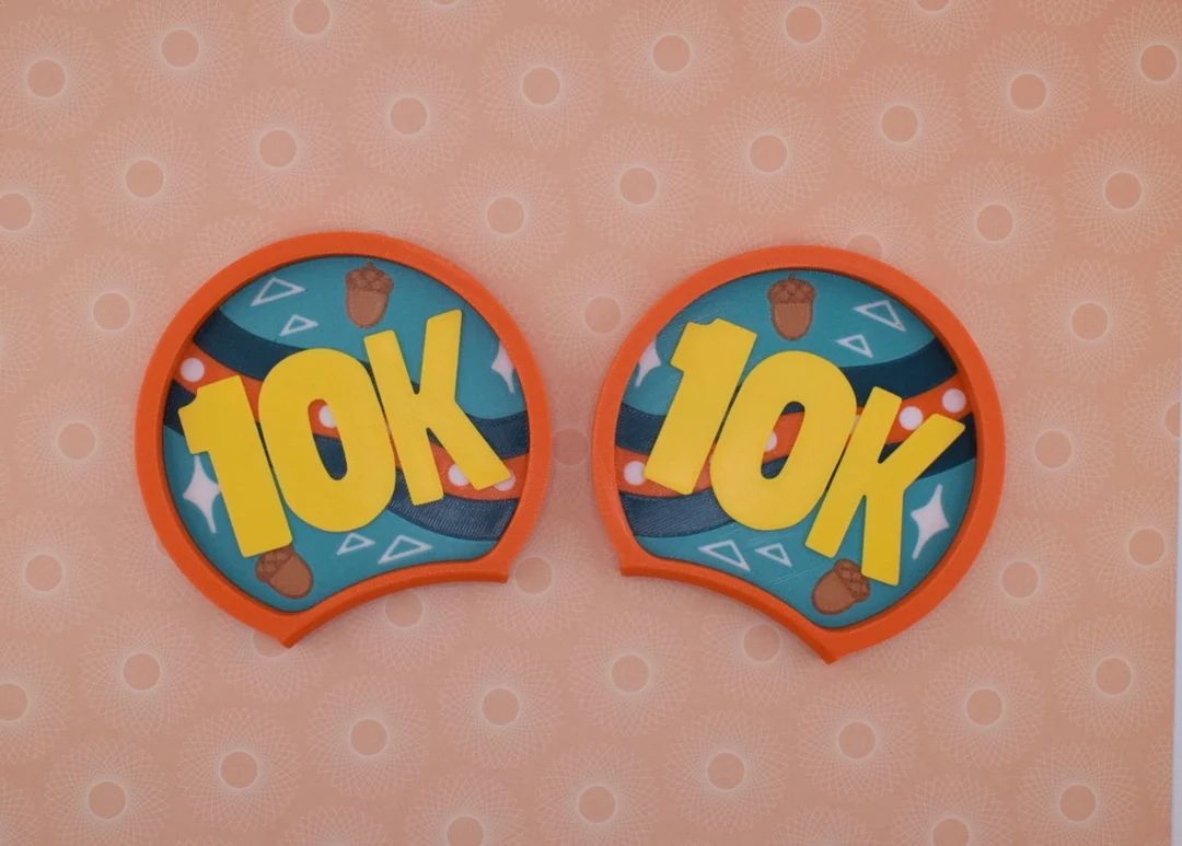 3D Printed Interchangeable 10K Marathon Weekend Ears ears - Etsy | Etsy (US)