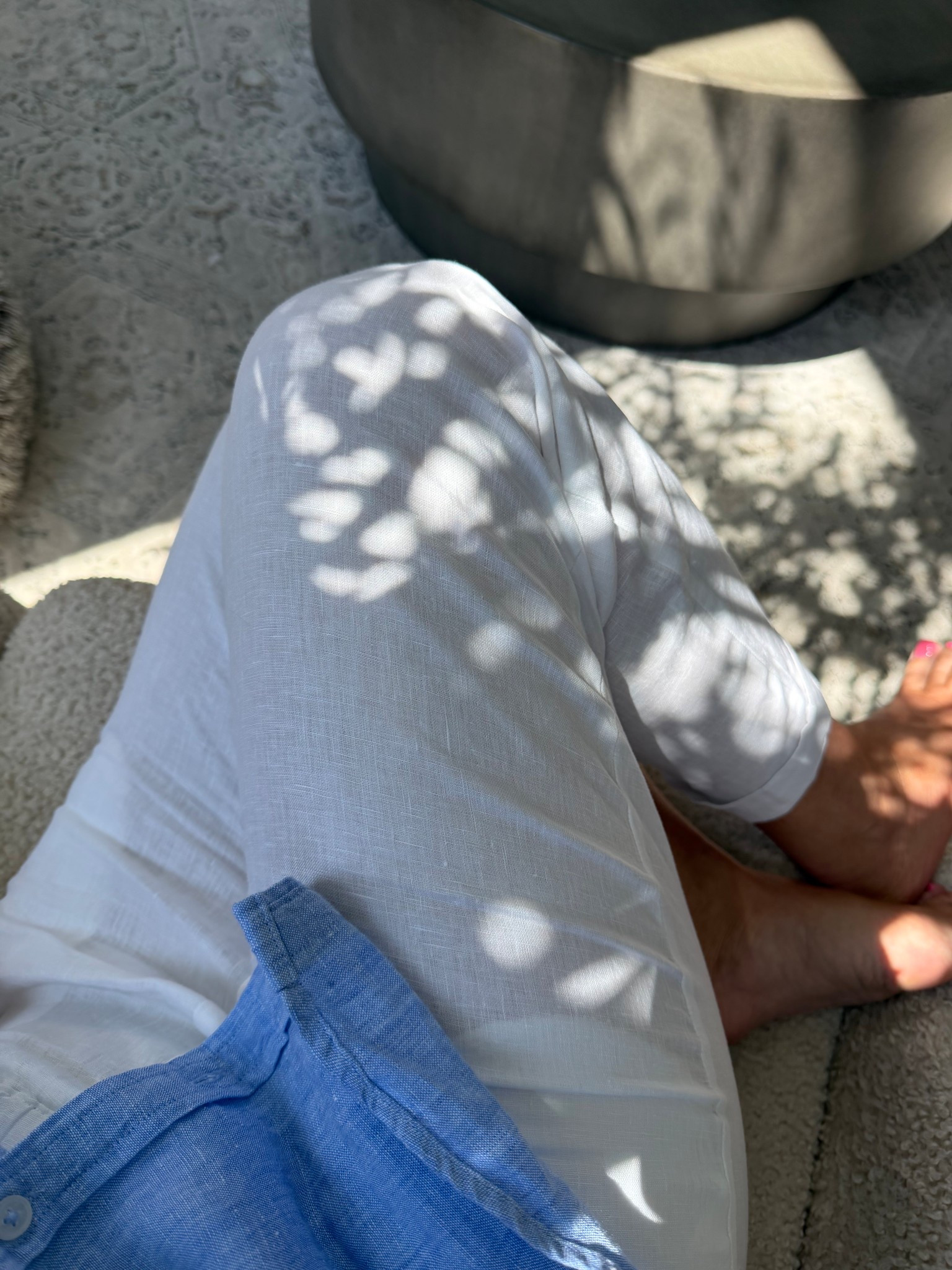     wrap me in linen forever 🤍… size up one in both IMO. Affordable and such good quality🩵