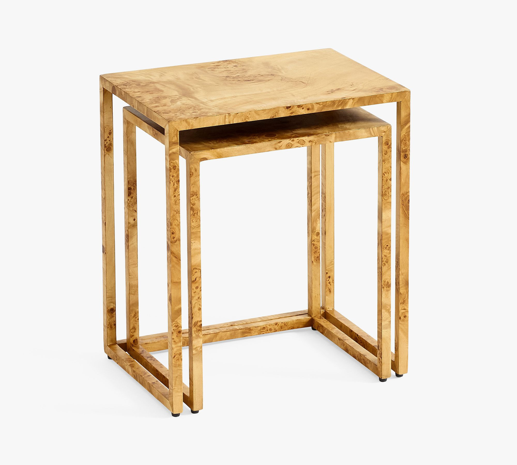 Burl Wood Nesting Tables (14"-16") | Pottery Barn (US)