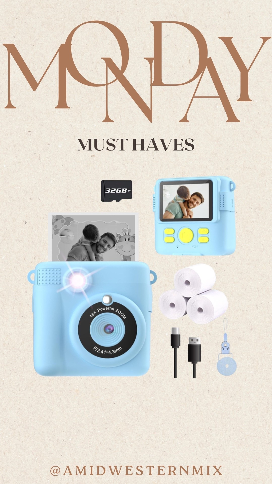 Love the idea of an instant camera for a kid stocking stuffer! 

#LTKKids #LTKHoliday #LTKGiftGuide