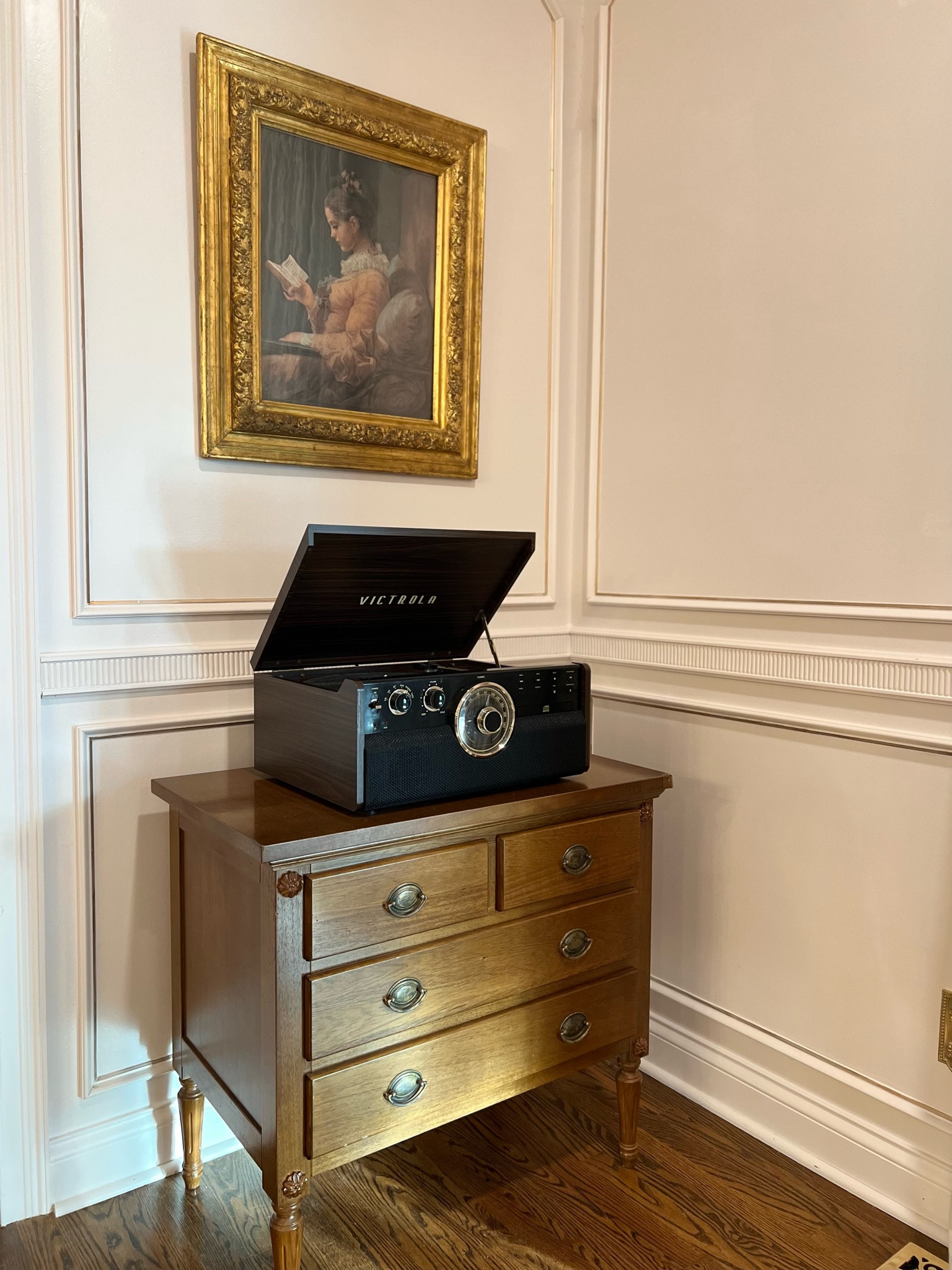 This record player bring together one of my favorite corners of the house 💕#LTKCyberweek 

#LTKSeasonal #LTKhome