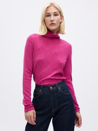 Essential Rib Turtleneck T-Shirt | Gap (US)