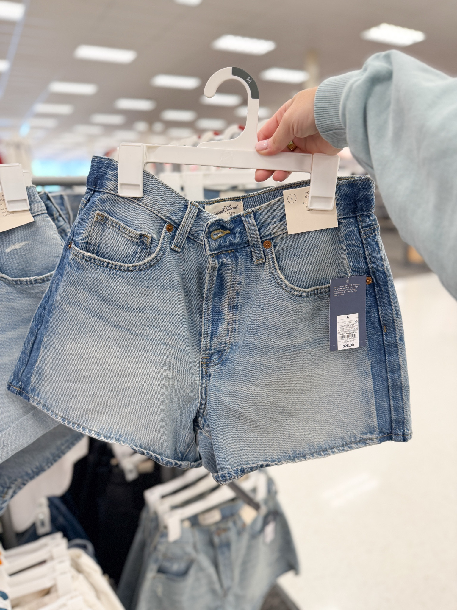 Love the style of these denim shorts at Target! They are only $28 right now. Great summer basics to add to your closet!

#LTKSeasonal