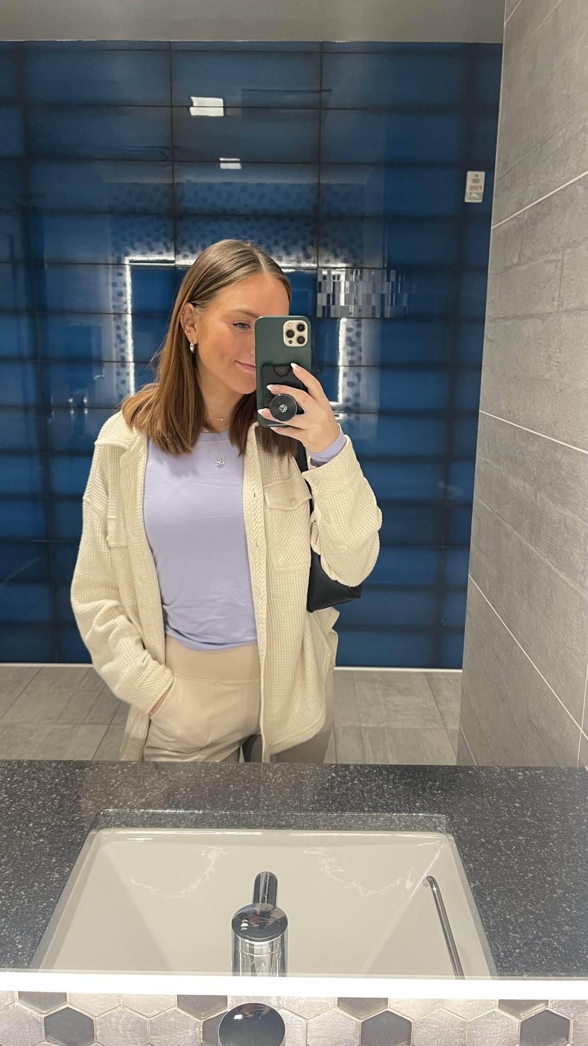 My outfit for top golf tonight! Athletic fit with my new sneakers and joggers from amazon. I have these joggers in this color as well as black and love them. 

#LTKSpringSale #LTKstyletip #LTKfitness