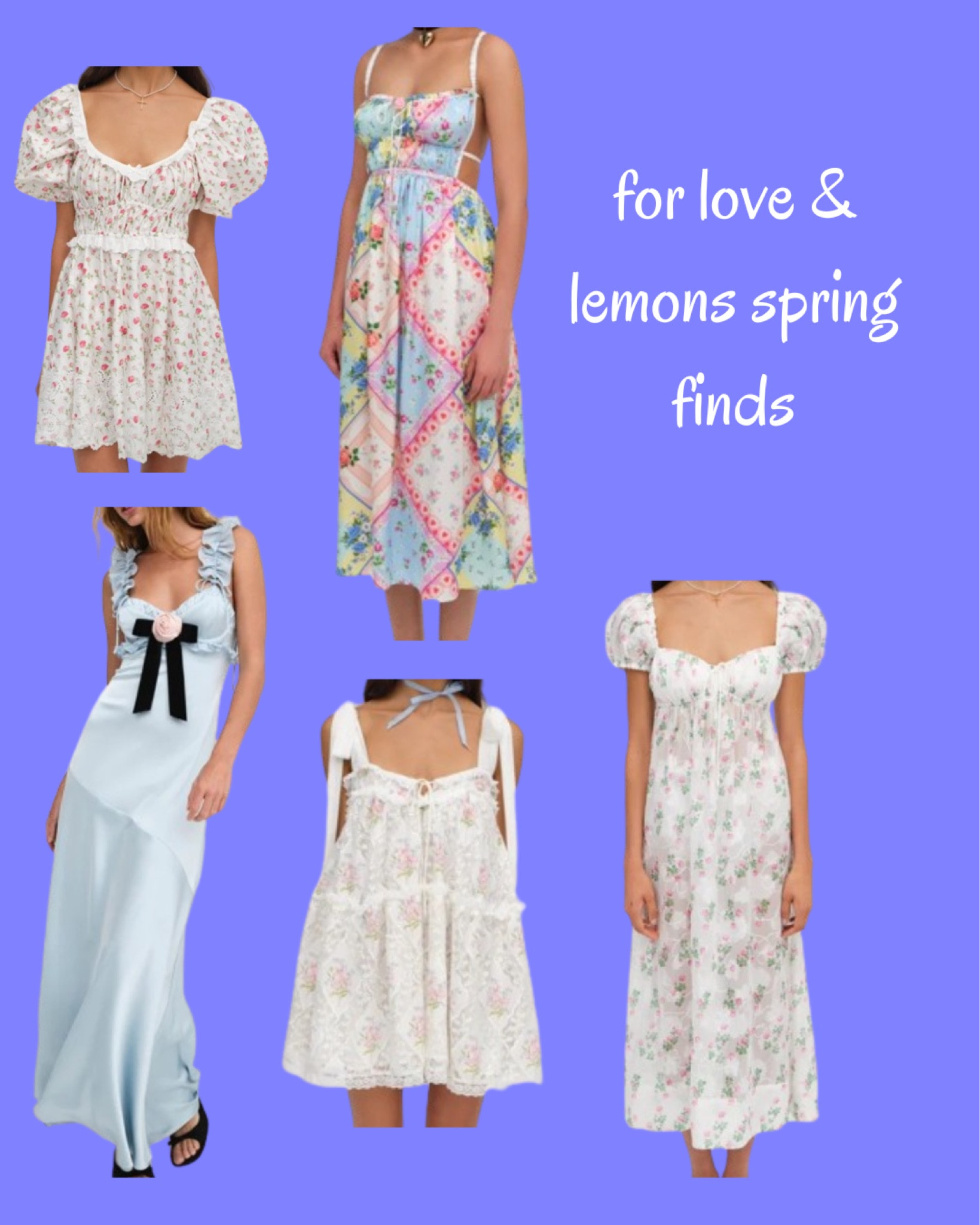 For love & lemons spring dressess

#LTKSeasonal #LTKparties #LTKwedding