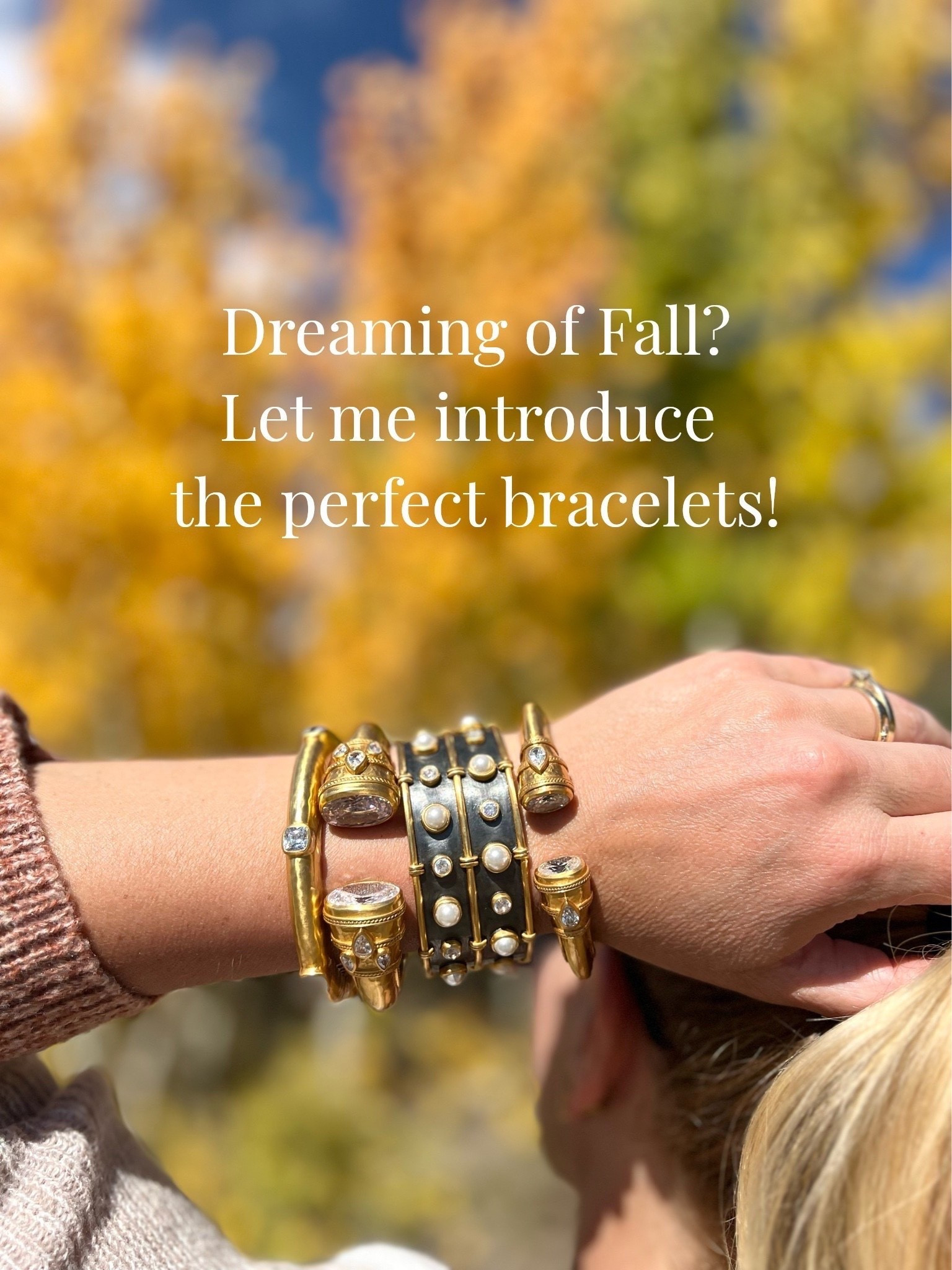 🍁Dreaming of Fall? Let me introduce the perfect bracelets! 

🍁Julie Vos always has the most stunning pieces. 

🍁You will reach for these year round! 

🍁Such statements pieces and the quality is exceptional!

#LTKSeasonal #LTKOver40 #LTKTravel #LTKgrwm #LTKootd #LTKU #LTKWorkwear