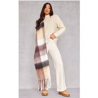 Cream Bobble Knit Oversized Sweater | PrettyLittleThing US