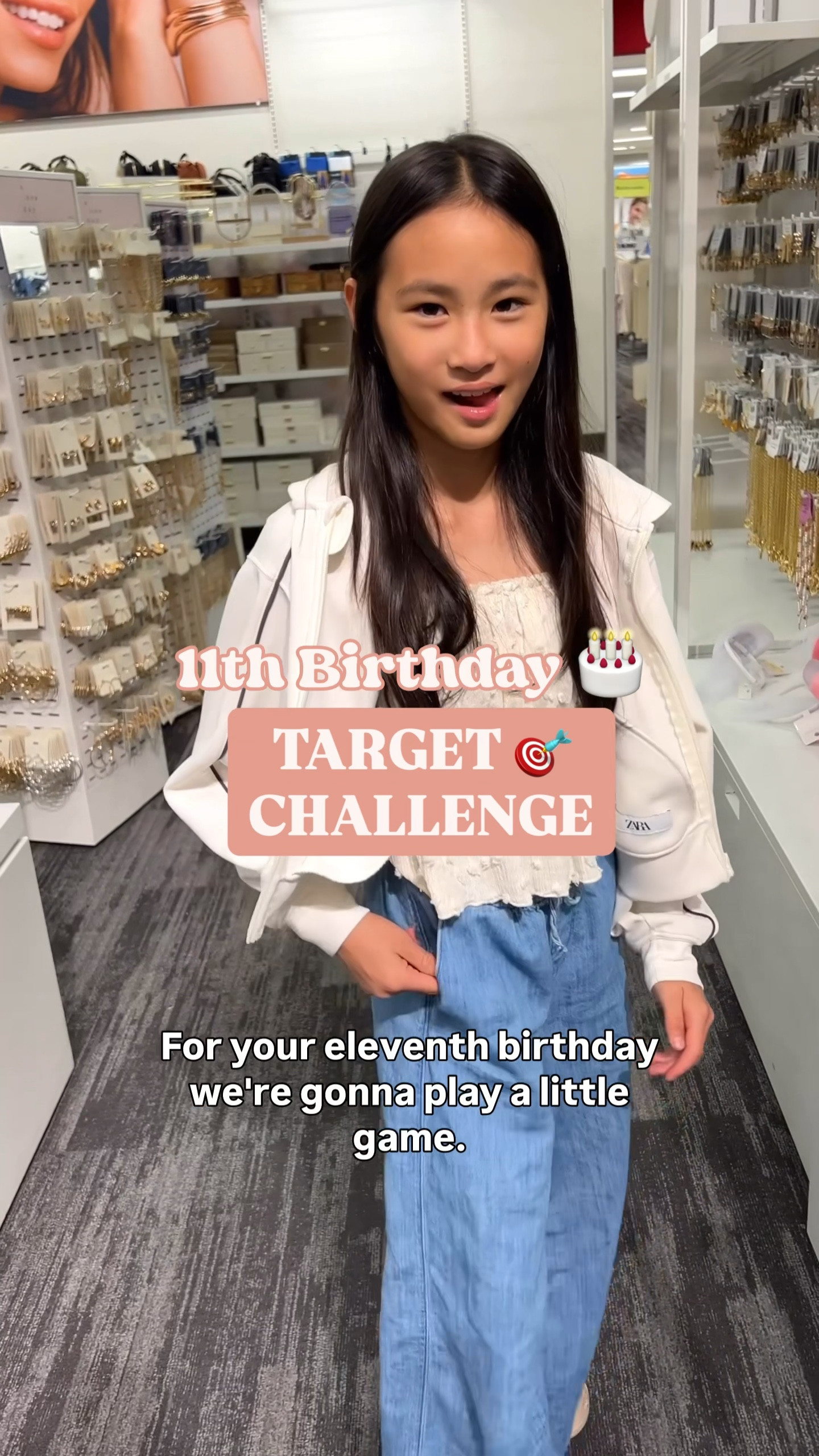 11 year old birthday gift ideas // Target challenge with tween