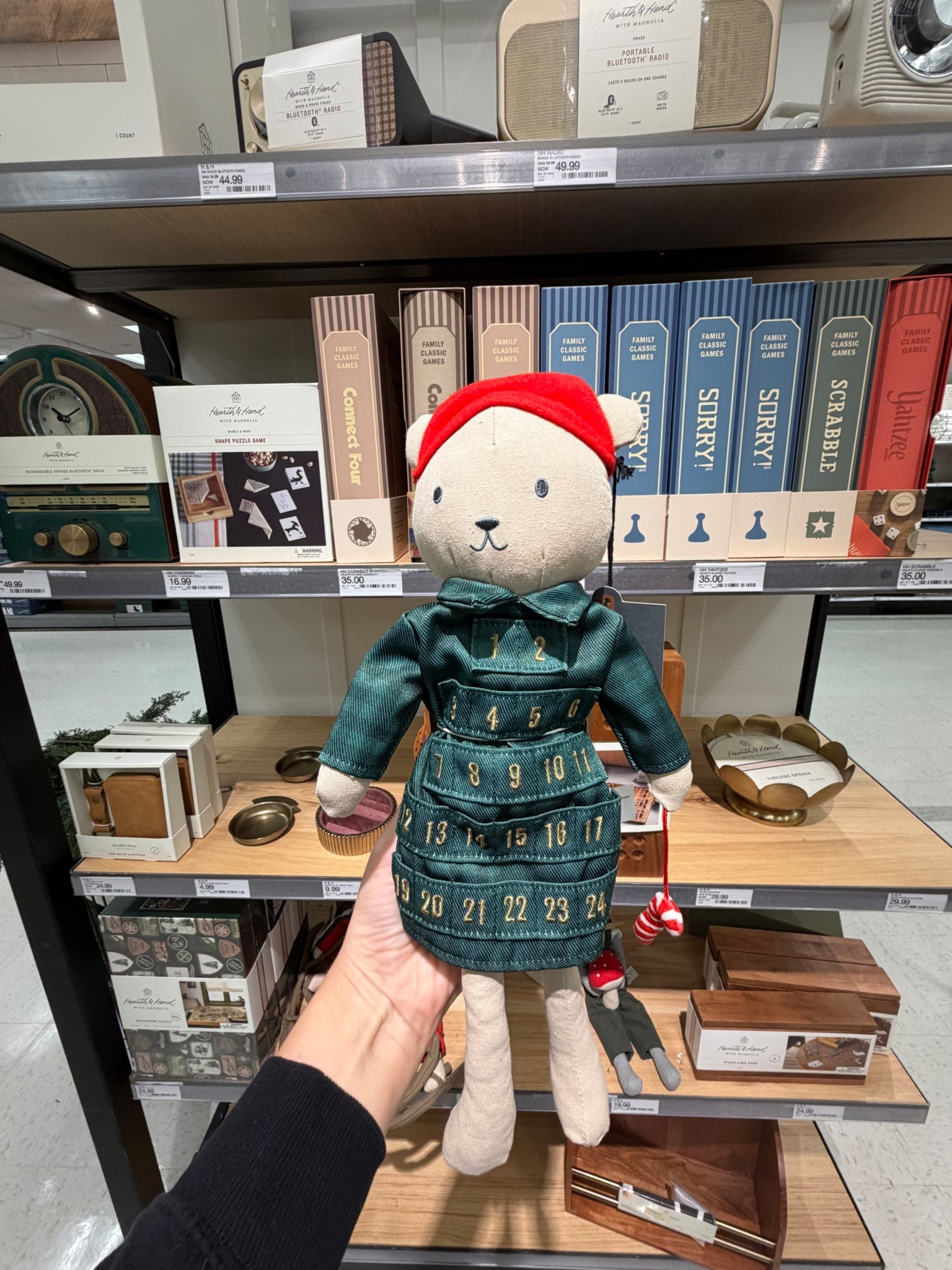 Counting down to the holidays in the cutest way possible 🎄✨ This Hearth & Hand Polar Bear Plush Advent Calendar from Target is giving me all the cozy vibes—perfect for a little daily dose of festive cheer (and maybe a tiny sugar rush 🍬). Who else is obsessed with plushies as much as I am?

#HearthAndHand #TargetFinds #HolidayCountdown #AdventCalendar #CozyVibes #ChristmasDecor #TargetHoliday #HolidayMustHaves #FestiveFeels #EverydayCozy

#LTKGiftGuide #LTKHoliday #LTKCyberWeek