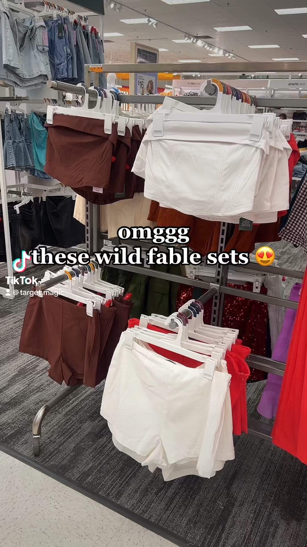 New matching sets at target! tube top and high waisted shorts perfect for summer ❤️🤍🤎fitted, stretchy and comfy too

#LTKFind #LTKstyletip #LTKfit