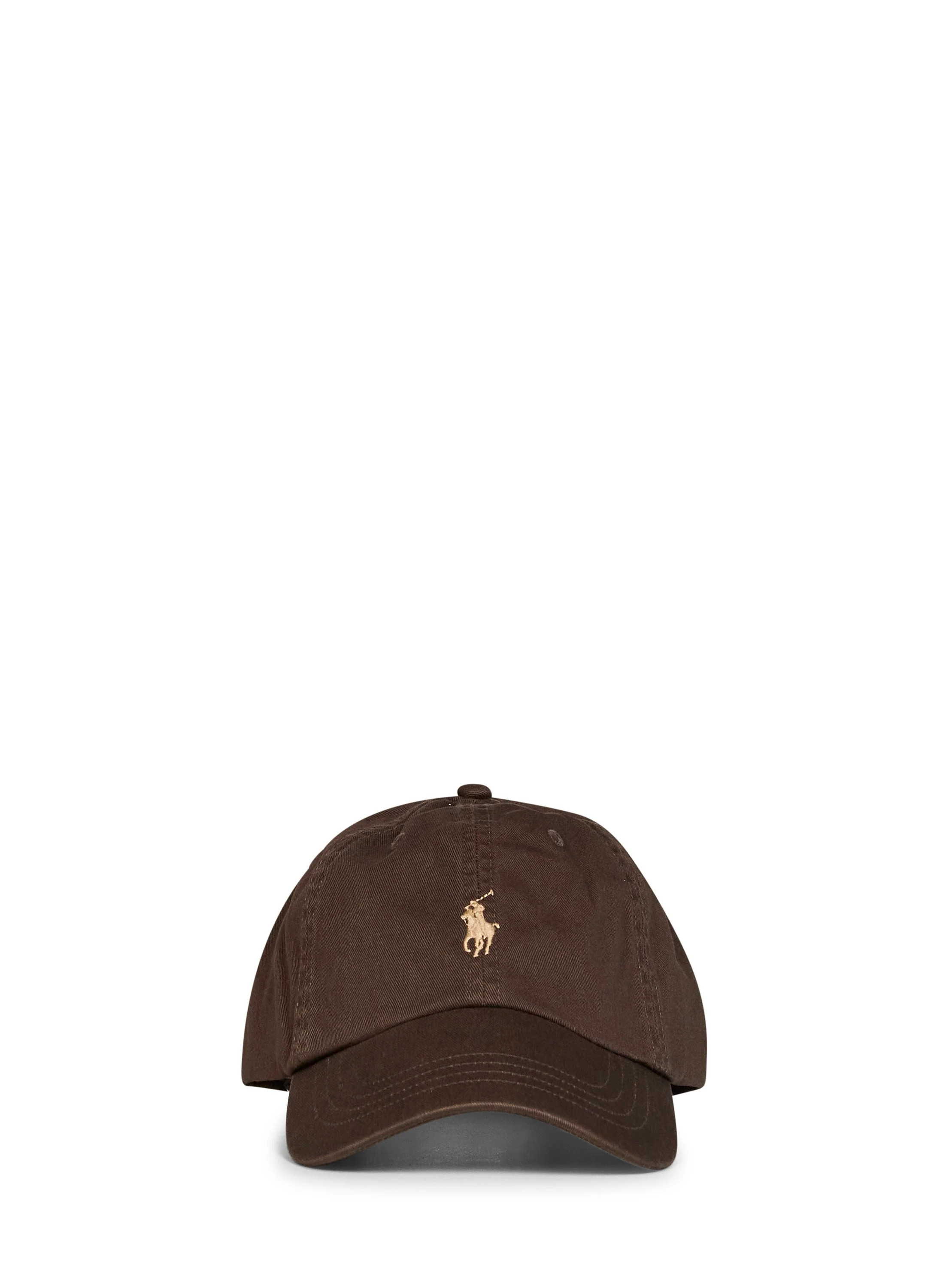 Polo Ralph Lauren 211912843-510 Baseball Cap — Brown | Italist Inc.