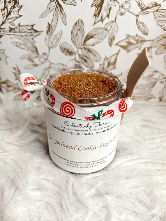 Organic Gingerbread Cookie Sugar Scrub | All-Natural | Spa Gift | Exfoliating Scrub | Body Scrub ... | Etsy (US)