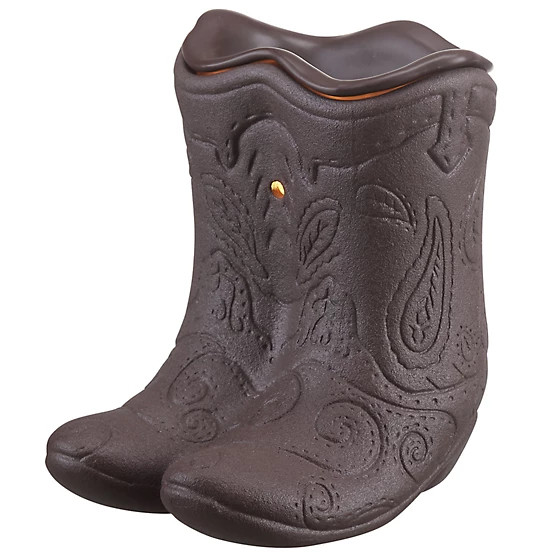 New!Red Shed  Light-Up Ceramic Boot Wax Warmer | Tractor Supply