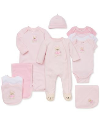 Little Me Baby Girls Sweet Bear Gift Bundle Collection | Macy's