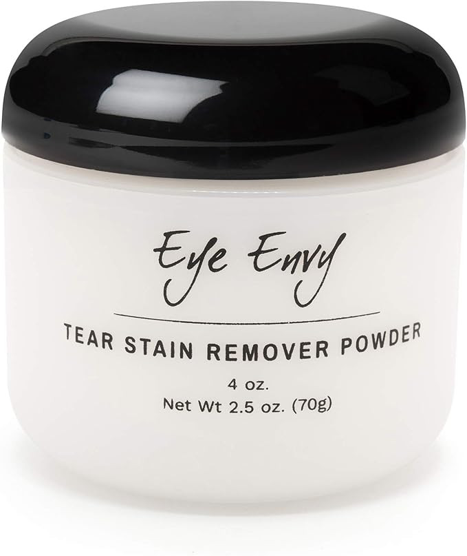 Eye Envy Tear Stain Remover Powder for Dogs and Cats|100% Natural, Safe|Apply Around Eyes|Absorbs... | Amazon (US)