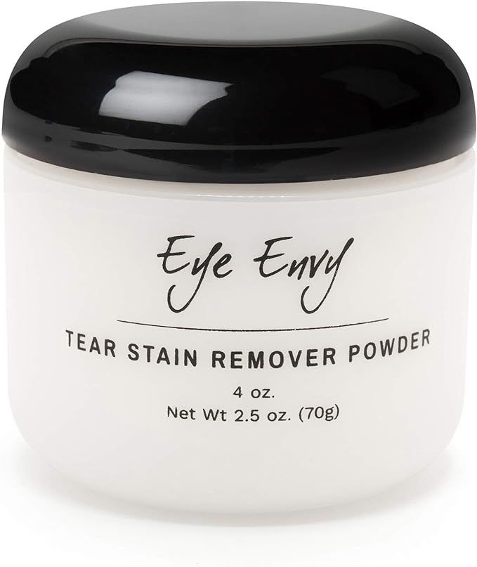 Eye Envy Tear Stain Remover Powder for Dogs and Cats|100% Natural, Safe|Apply Around Eyes|Absorbs... | Amazon (US)