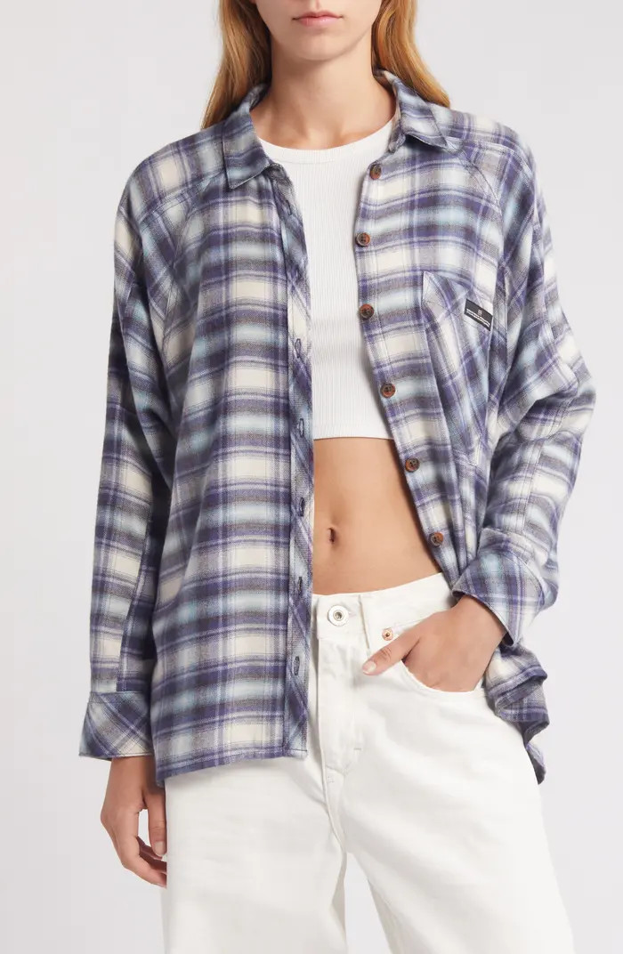 BDG Urban Outfitters Brendan Plaid Flannel Button-Up Shirt | Nordstrom | Nordstrom