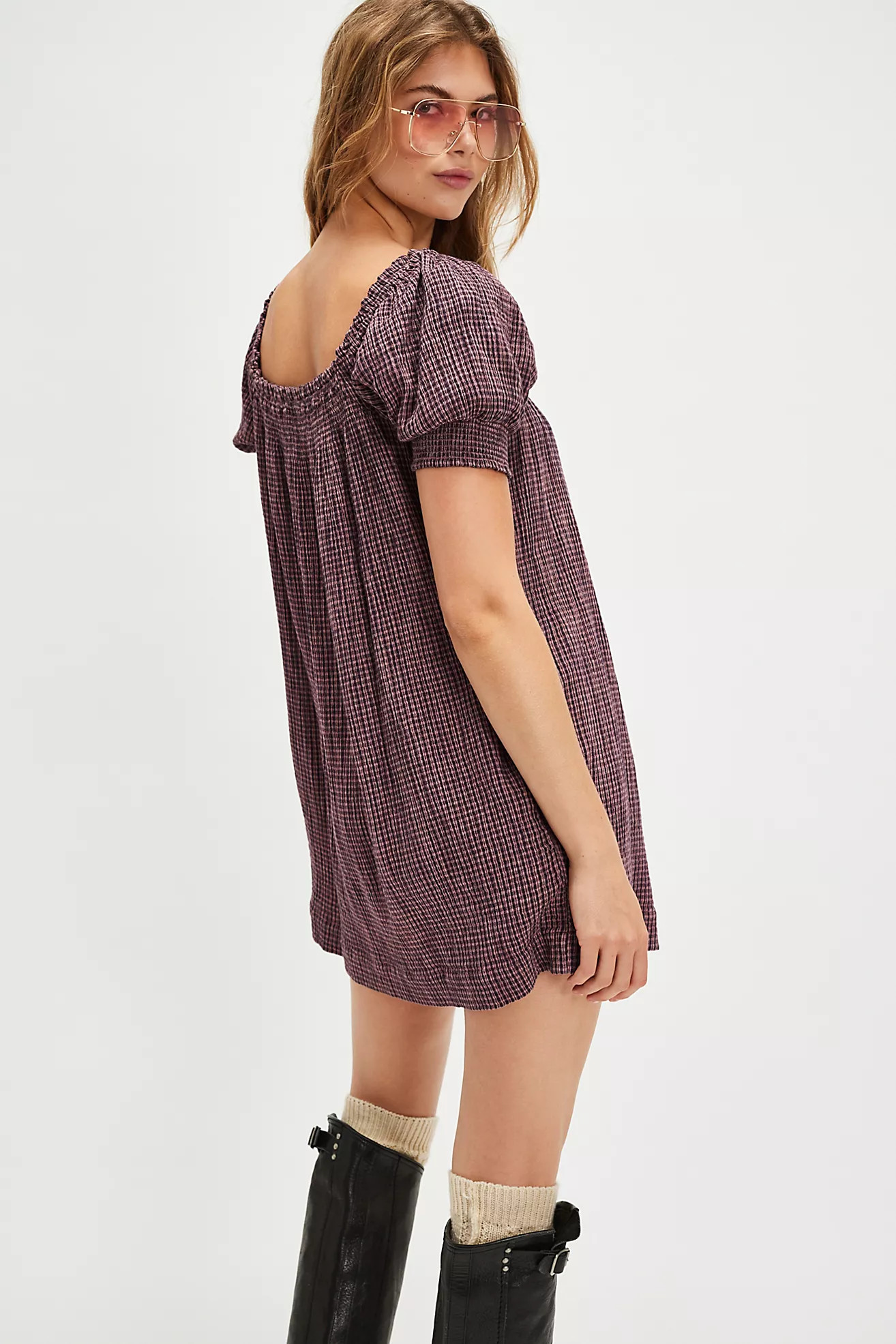 Mila Plaid Mini Dress | Free People (Global - UK&FR Excluded)