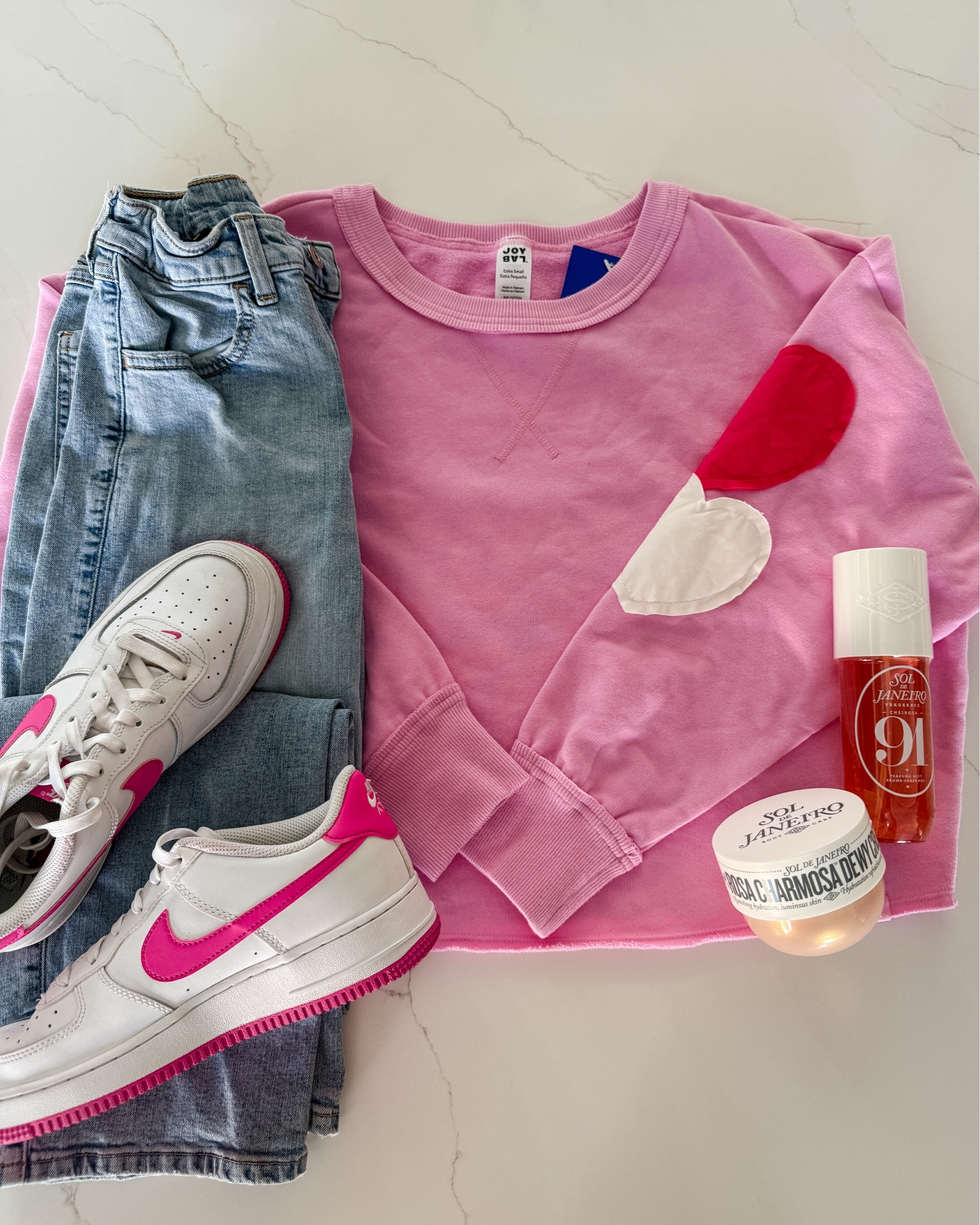 Valentines Teen Girl Outfit Idea #teengirlfashion #targetstyle #pinksneakers #newarrivals #springfashion 

 

#LTKootd #LTKSeasonal #LTKKids