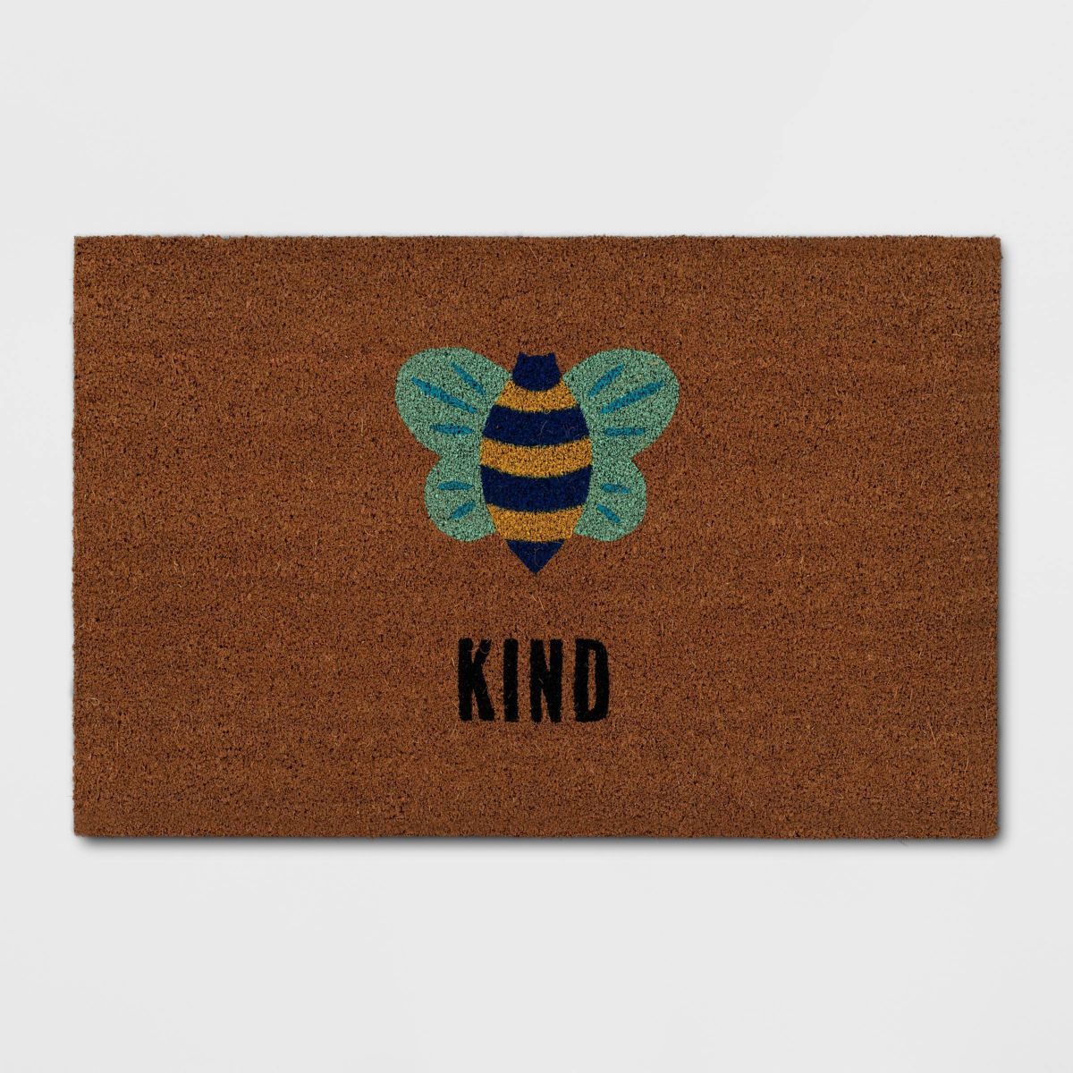 1'6"x2'6" Bee Kind Doormat Natural - Sun Squad™ | Target