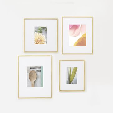 Assorted Size Gallery Frames (Set of 4) | West Elm (US)