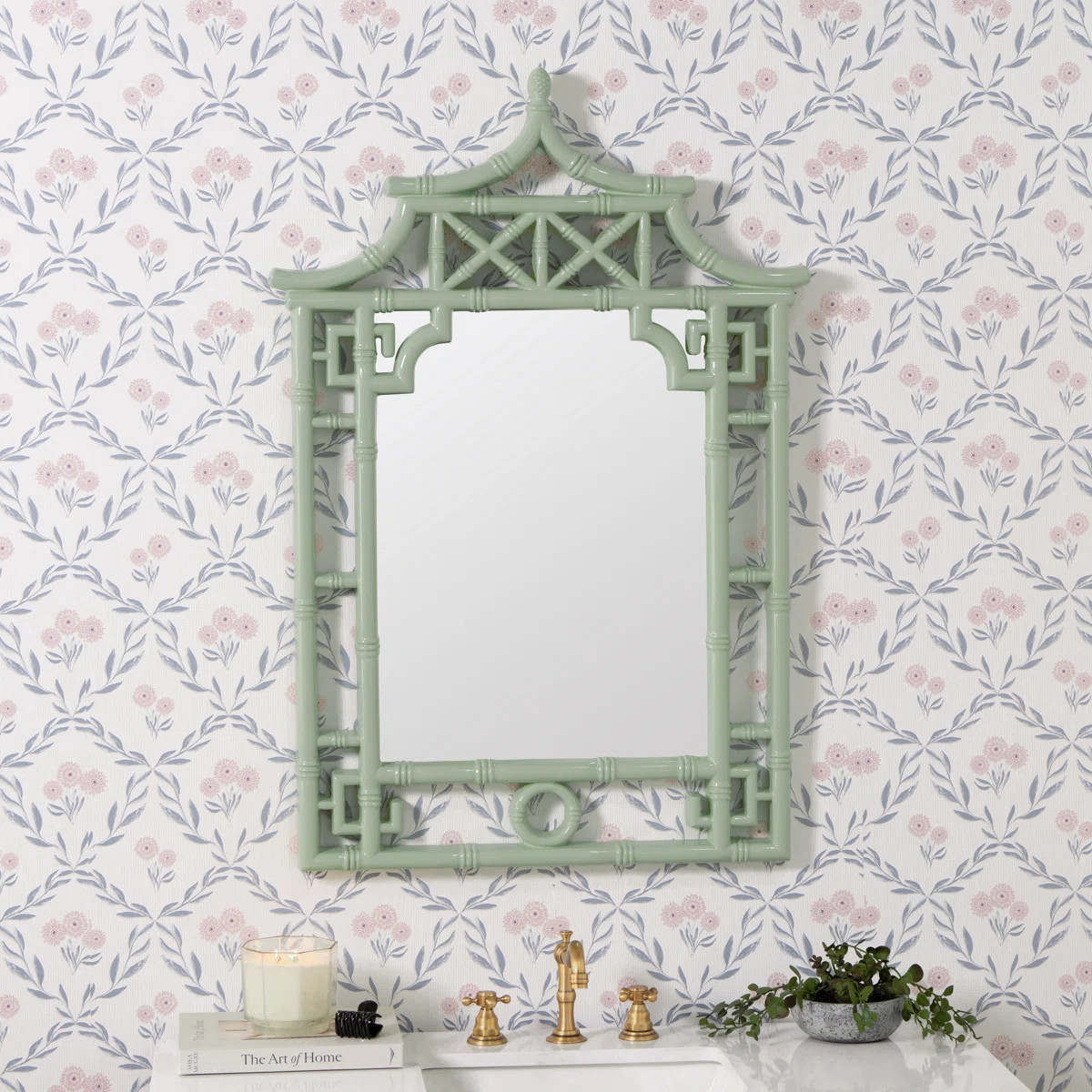 Shing Resin Wall Mirror | Perigold