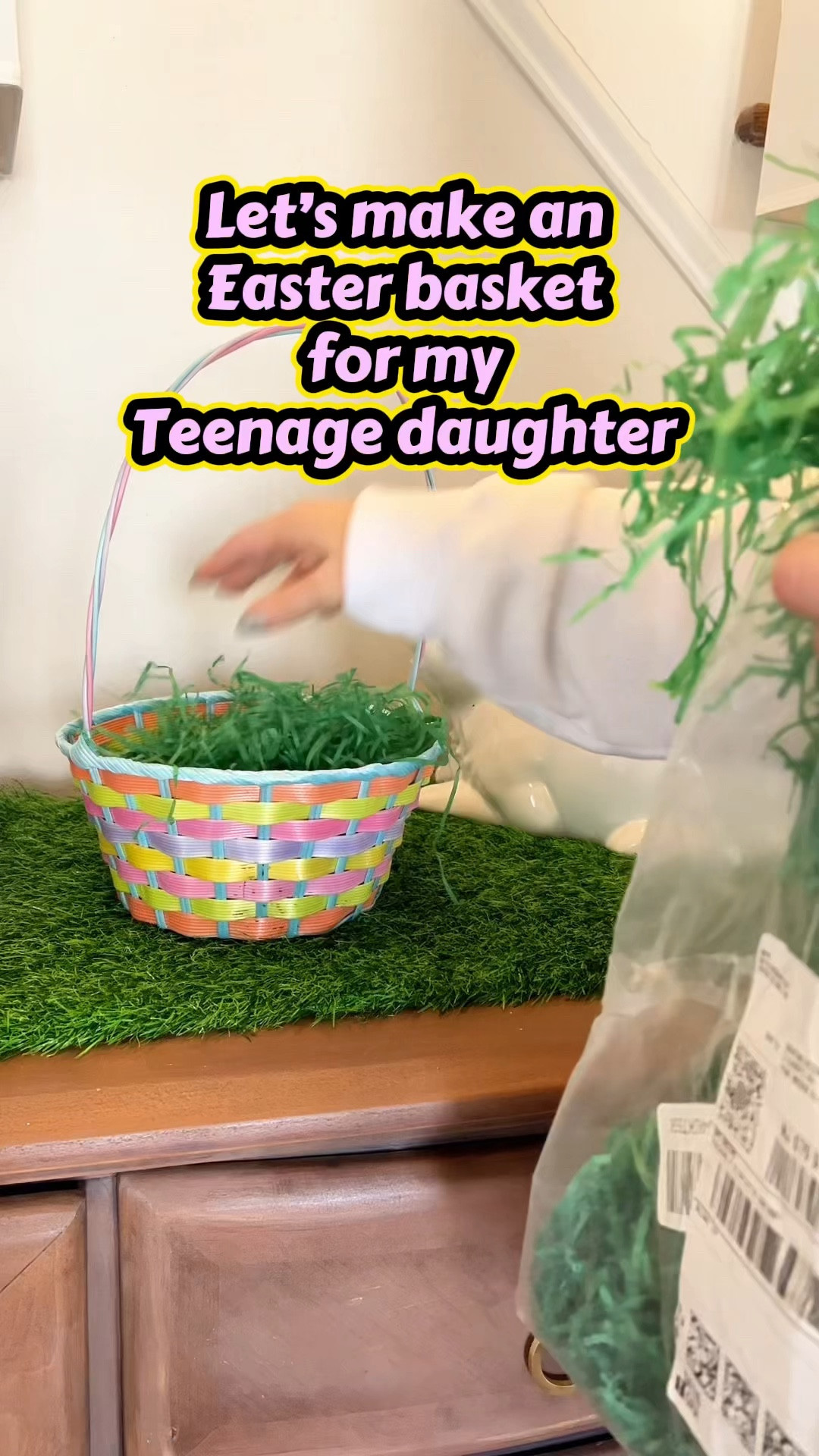 Easter basket for teenage girl 