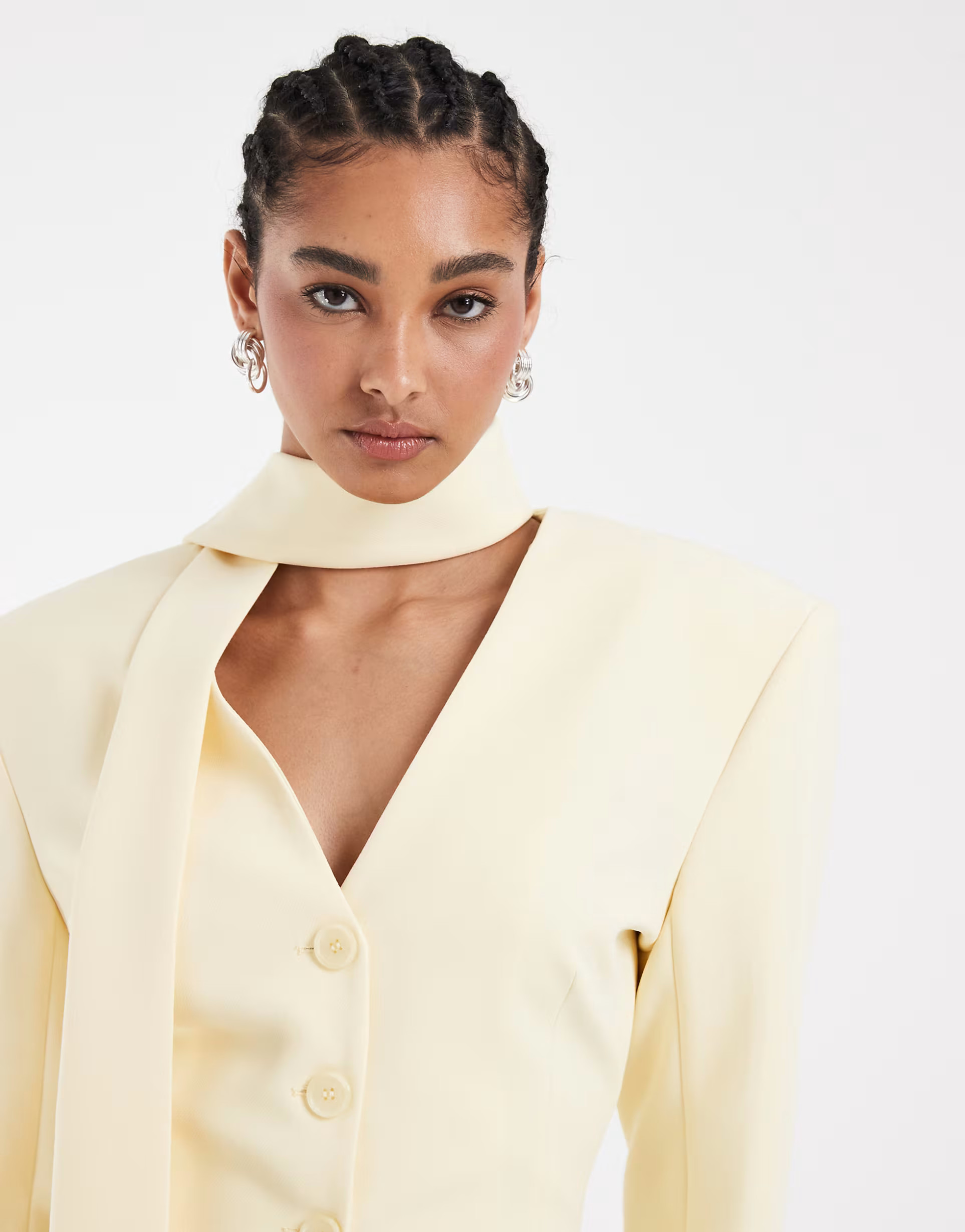 ASOS DESIGN \u2013 Taillierter Blazer mit Schaldetail | ASOS (Global)