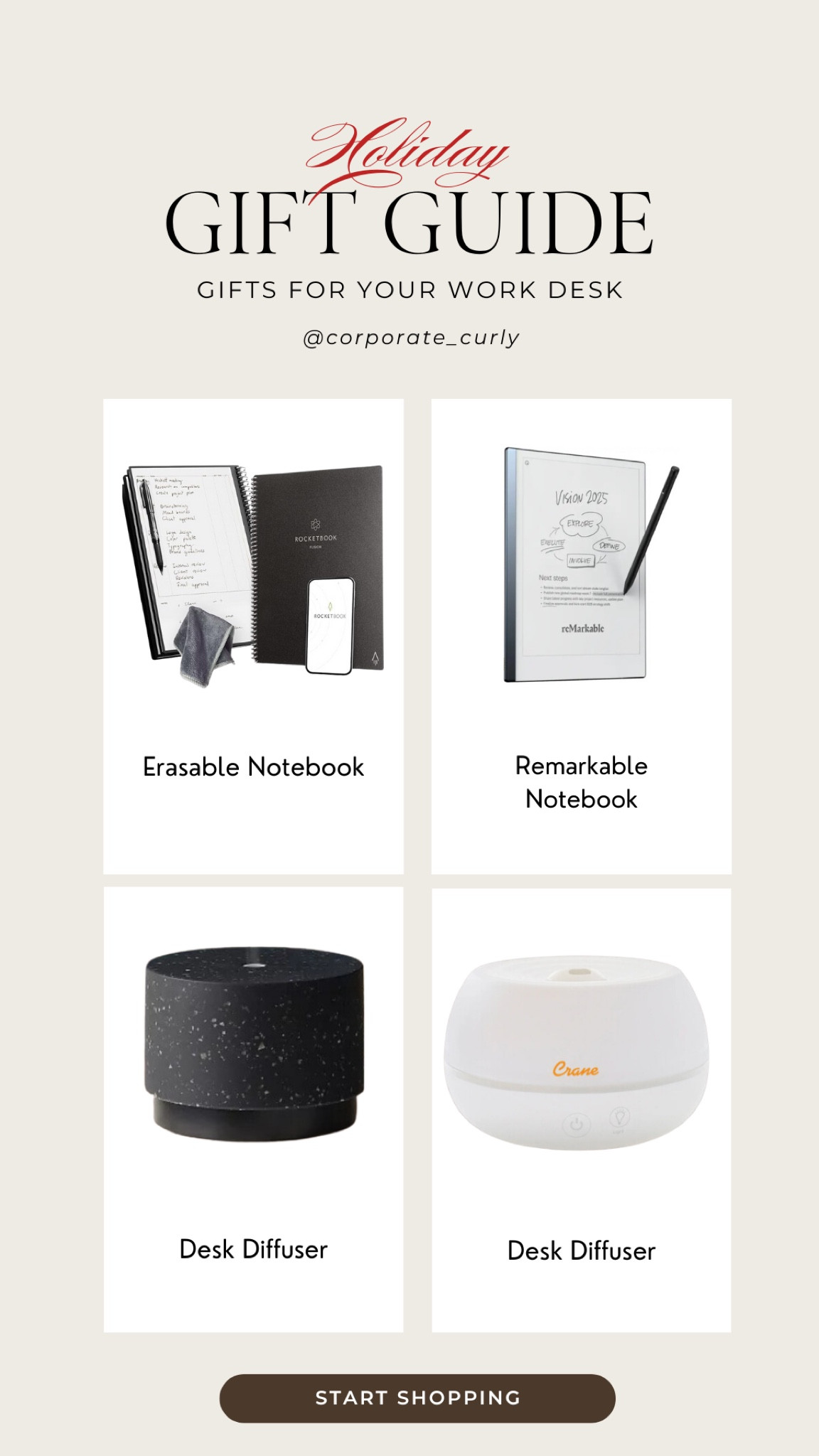 Upgrade your work desk with these picks that are perfect for creating a more productive and inspiring workspace. 
#WorkDeskGifts #DeskDecor #OfficeEssentials #GiftIdeas #WorkspaceInspo #DeskOrganization #GiftGuide #OfficeStyle #ProductiveWorkspace #GiftForHer #DeskVibes #WorkFromHome #WorkplaceGifts #HomeOfficeStyle #DeskAccessories #GiftIdeasForHer



#LTKHome #LTKGiftGuide #LTKHoliday