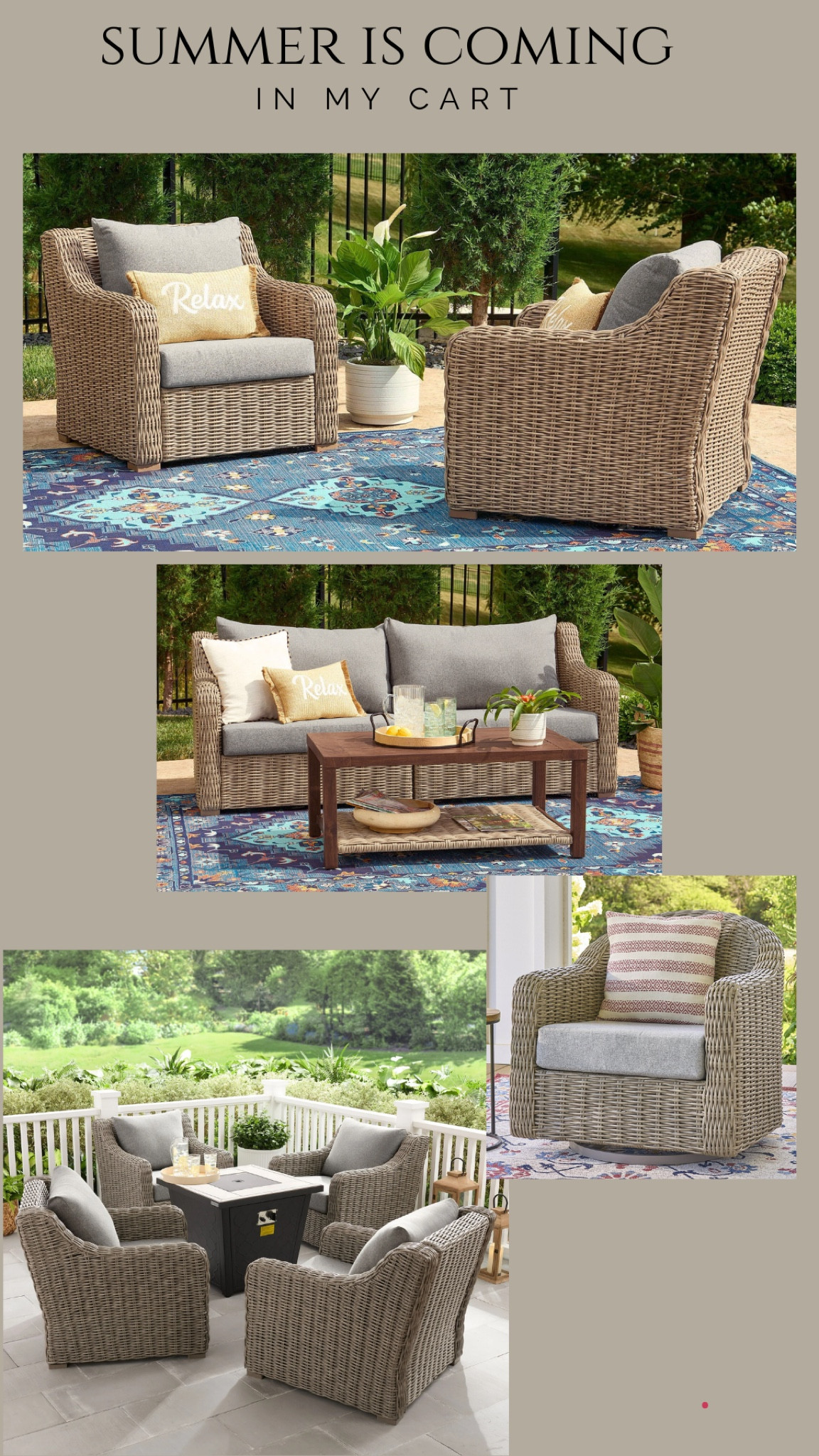 Looking at affordable outdoor sets for our balcony!  These are top on my list!

#LTKHome #LTKFamily