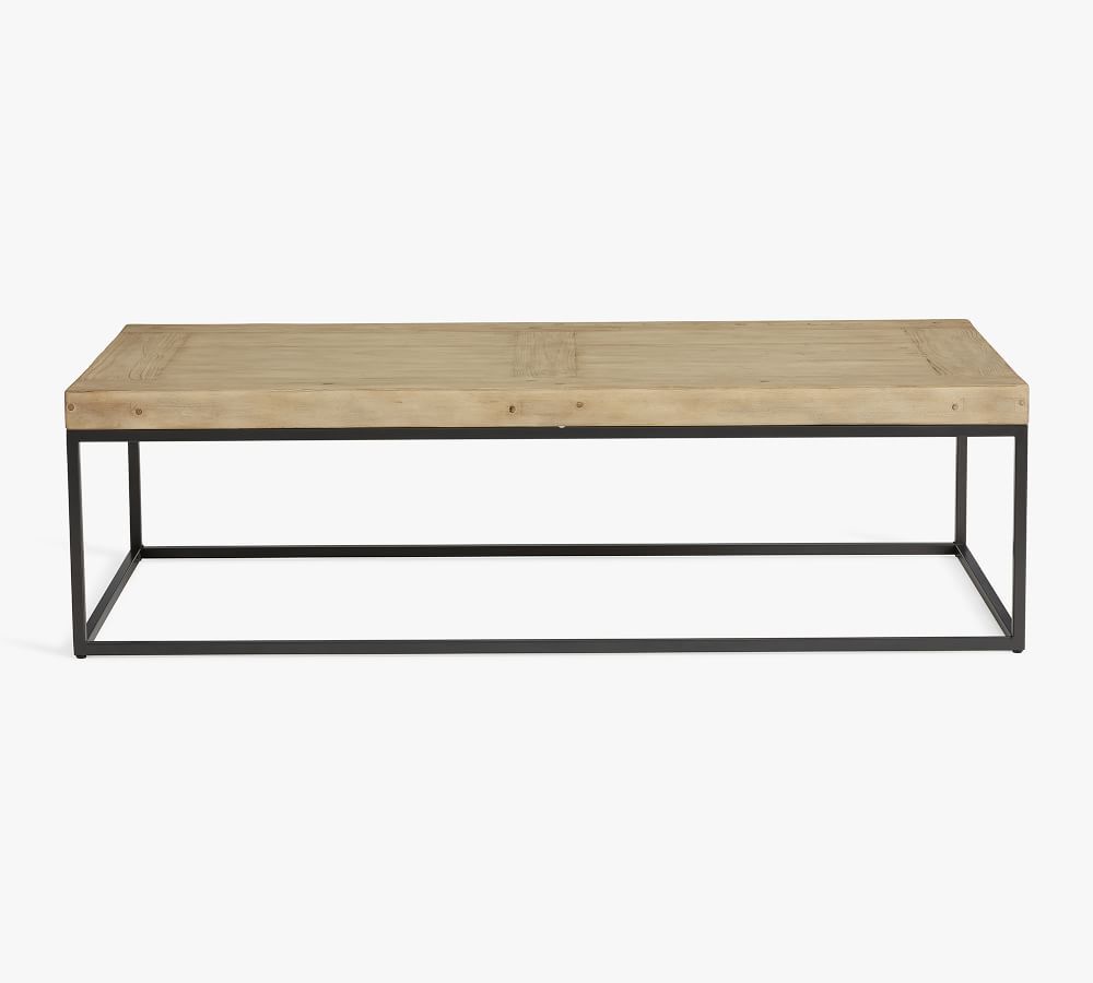 Malcolm 60" Rectangular Coffee Table | Pottery Barn (US)