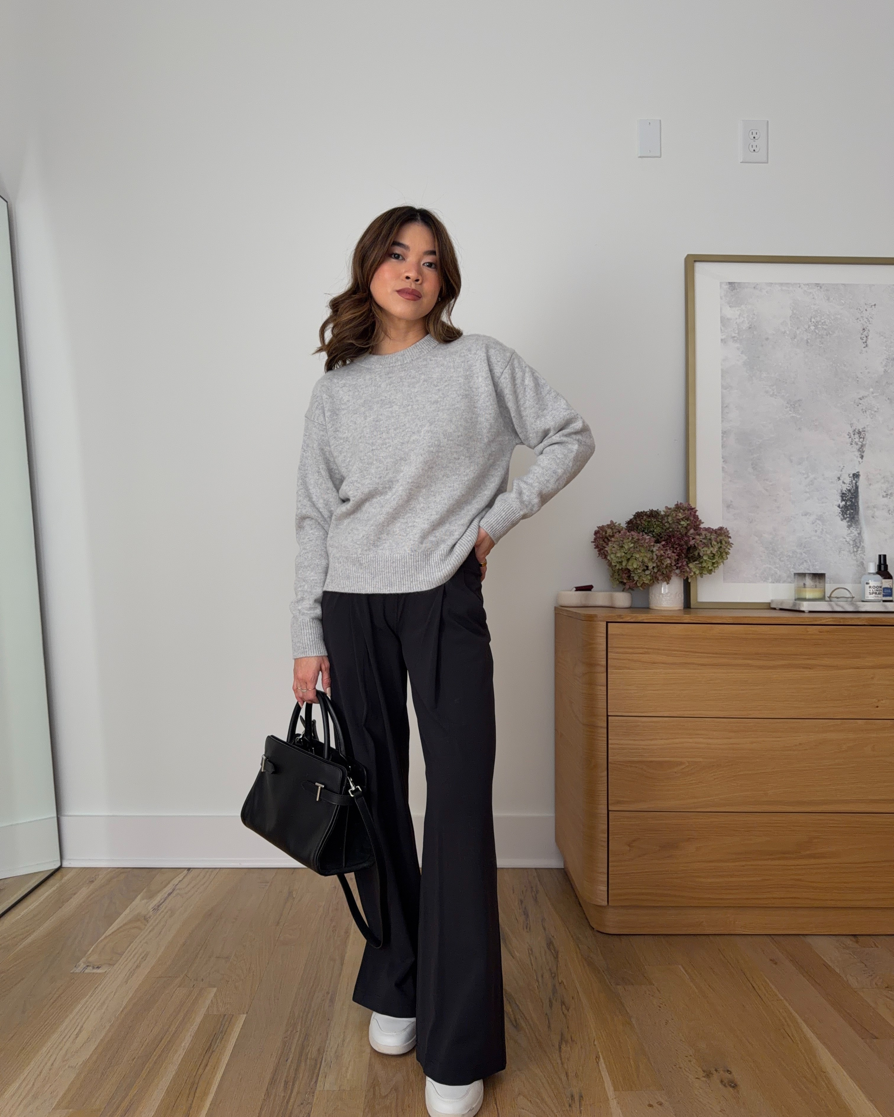 Wearing size 2 in the pants, and size XS in the sweater!
petite fashion, get dressed with me, outfit inspiration, ootd, nashville outfit, Nashville influencer, petite style, vacation style, casual outfits, mom style, petite pants, winter dress, winter outfit, winter pants, winter outfit inpso, winter outfit idea, winter top, winter style, winter sweater, cozy sweater, cold weather sweater, cold weather outfit, winter bag, winter purse, comfy pants, lululemon pants, grey sweater 

 

#LTKootd #LTKSeasonal #LTKPetite