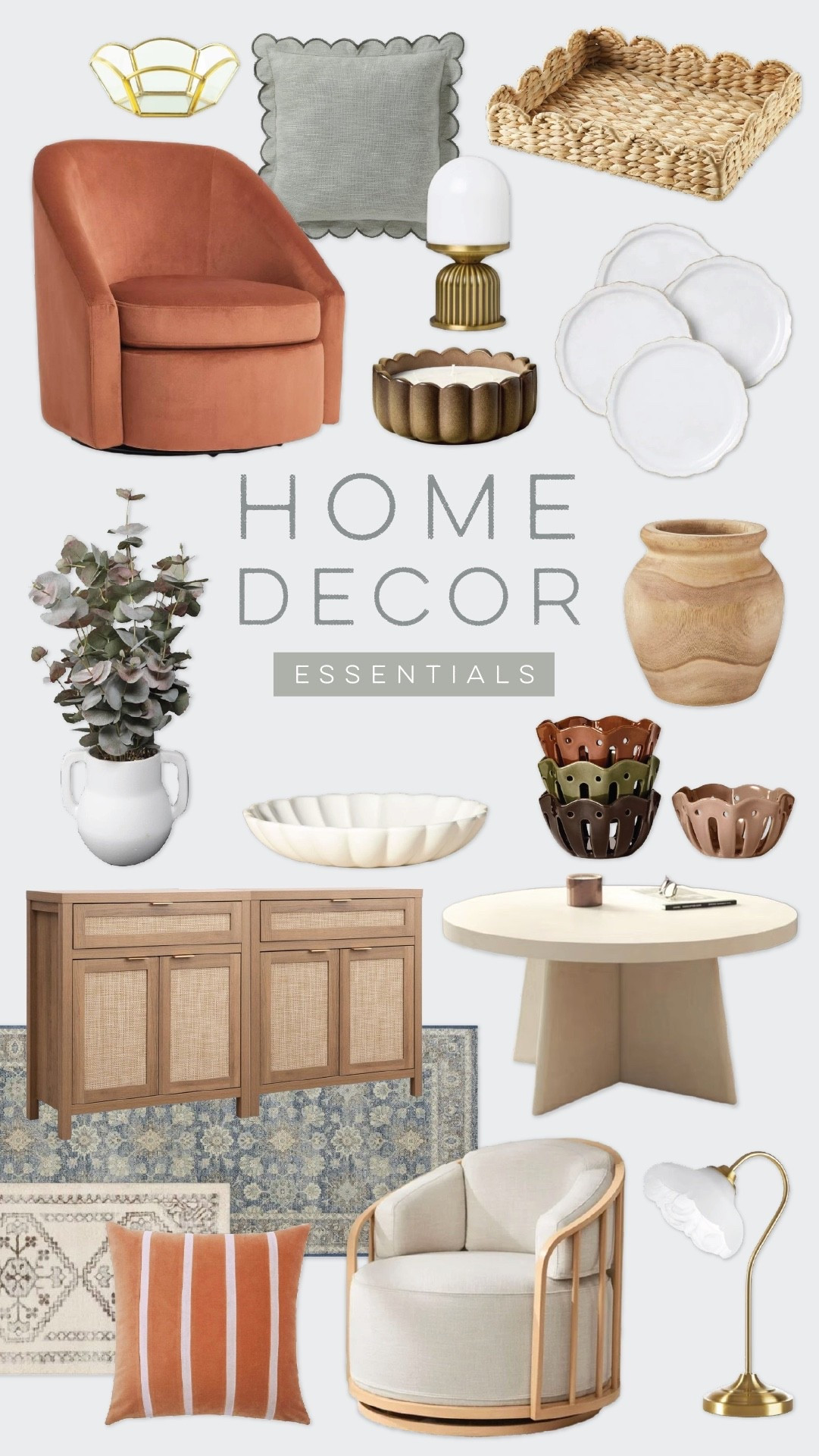 Transform your space, one scalloped detail at a time! Most of these are back and some are better than ever! Watch here for restocks on favorites! 

#LTKSeasonal #LTKHome