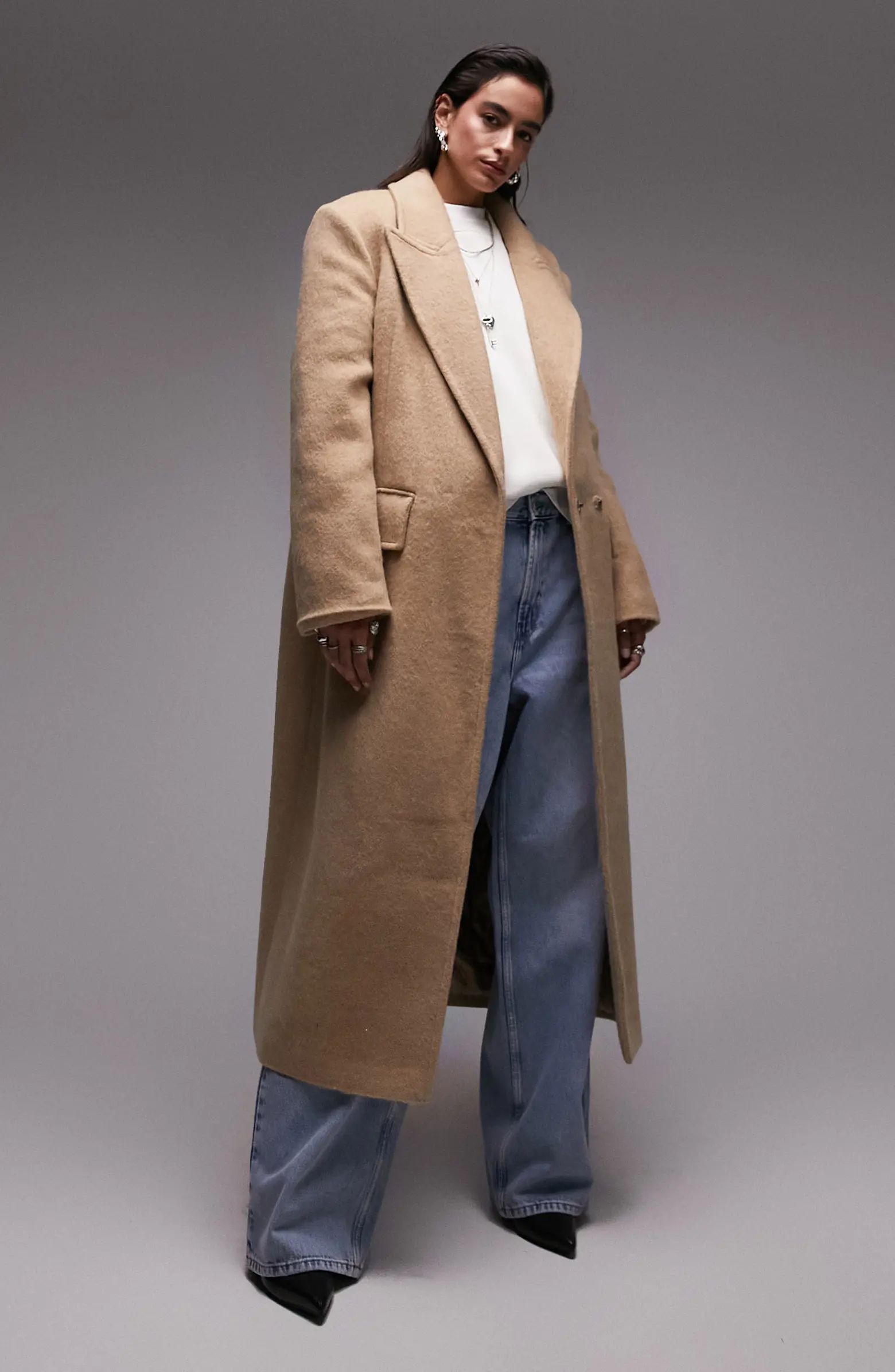 Oversize Longline Coat | Nordstrom