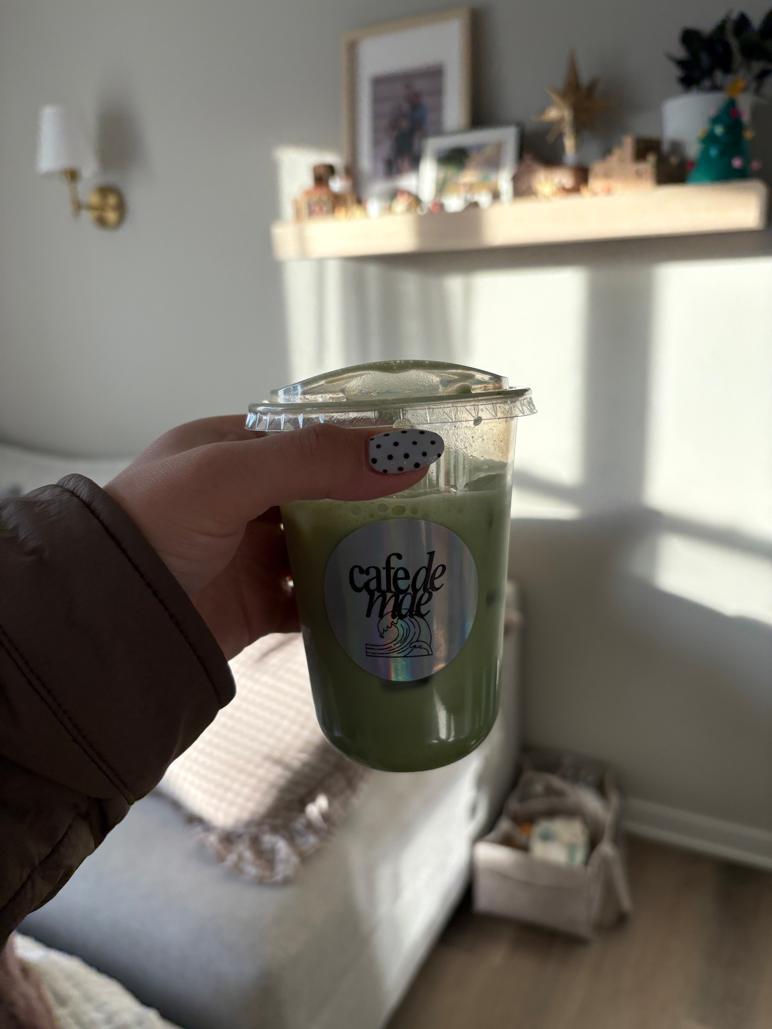 banana bread matcha 💚💛🤎 everything i use for matcha at home linked! 