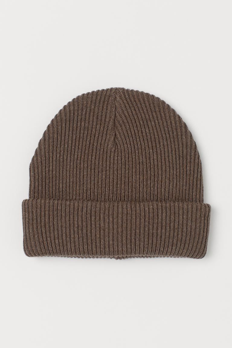 Rib-knit Cotton Hat | H&M (US + CA)