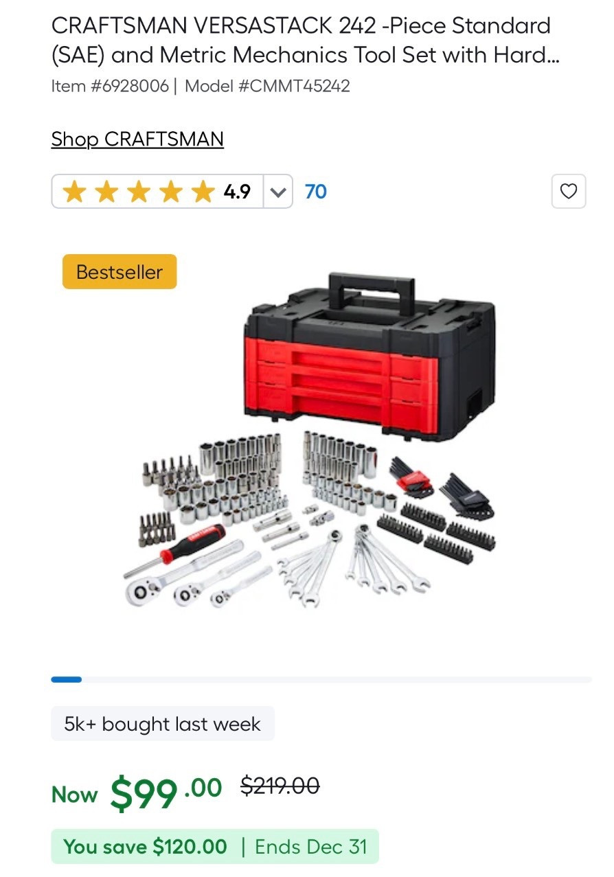 My husband would love receiving this as a gift! Check it out if your husband or the men in your family enjoy doing handy work around the house. #LTKMENS

#LTKHome #LTKSaleAlert #LTKGiftGuide