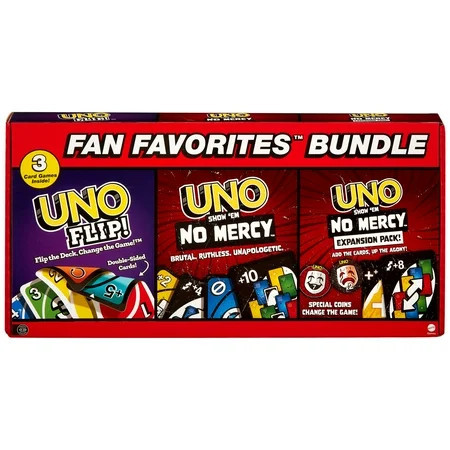 UNO Flip, UNO Show ‘Em No Mercy, UNO Show ‘Em No Mercy Expansion Pack | Walmart (US)