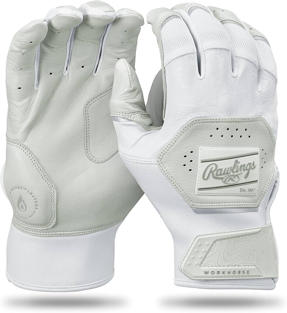 Rawlings | Workhorse Baseball Batting Gloves | Adult Sizes | Multiple Colors | Amazon (US)