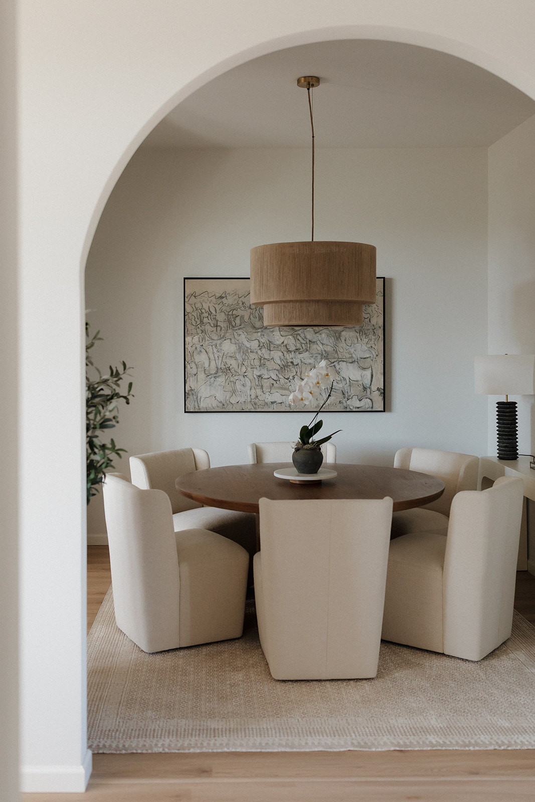 Shop everything in our dining room! // Wall Color: First Star by Sherwin Williams // Flooring: Coretec LVP in Springfield Oak 

 #LTKHome