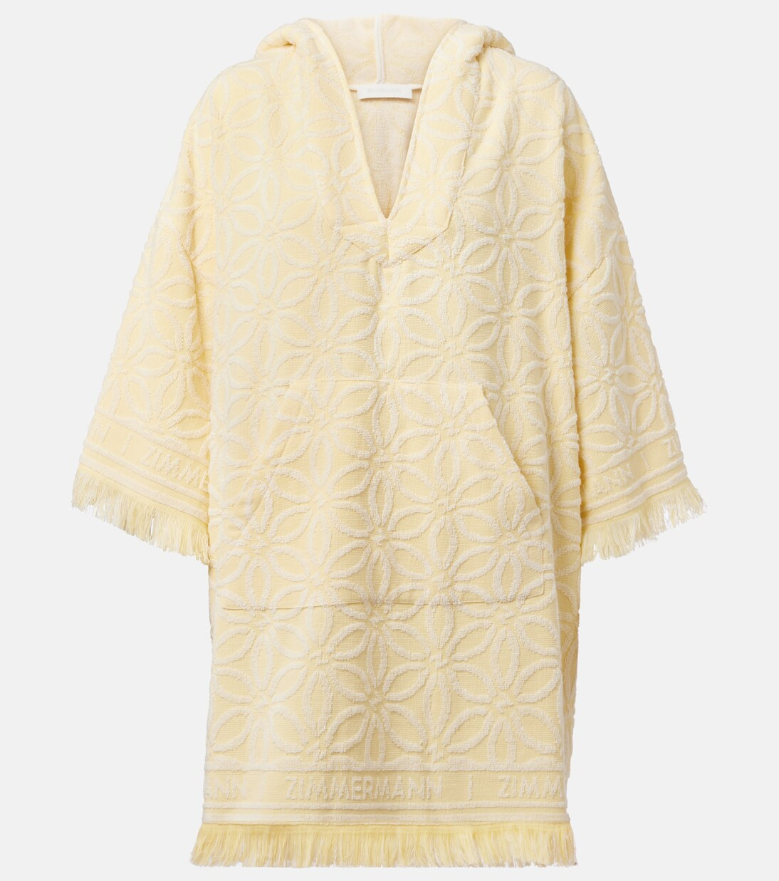 Coco fringed cotton terry beach dress | Mytheresa (US/CA)