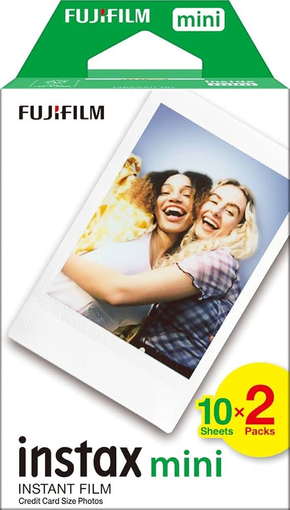 instax mini instant film White Border, 20 shot Pack, suitable for all mini cameras and printers | Amazon (UK)