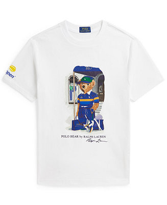 Boys' 8-20 US Open Polo Bear Cotton T-Shirt | Macy's