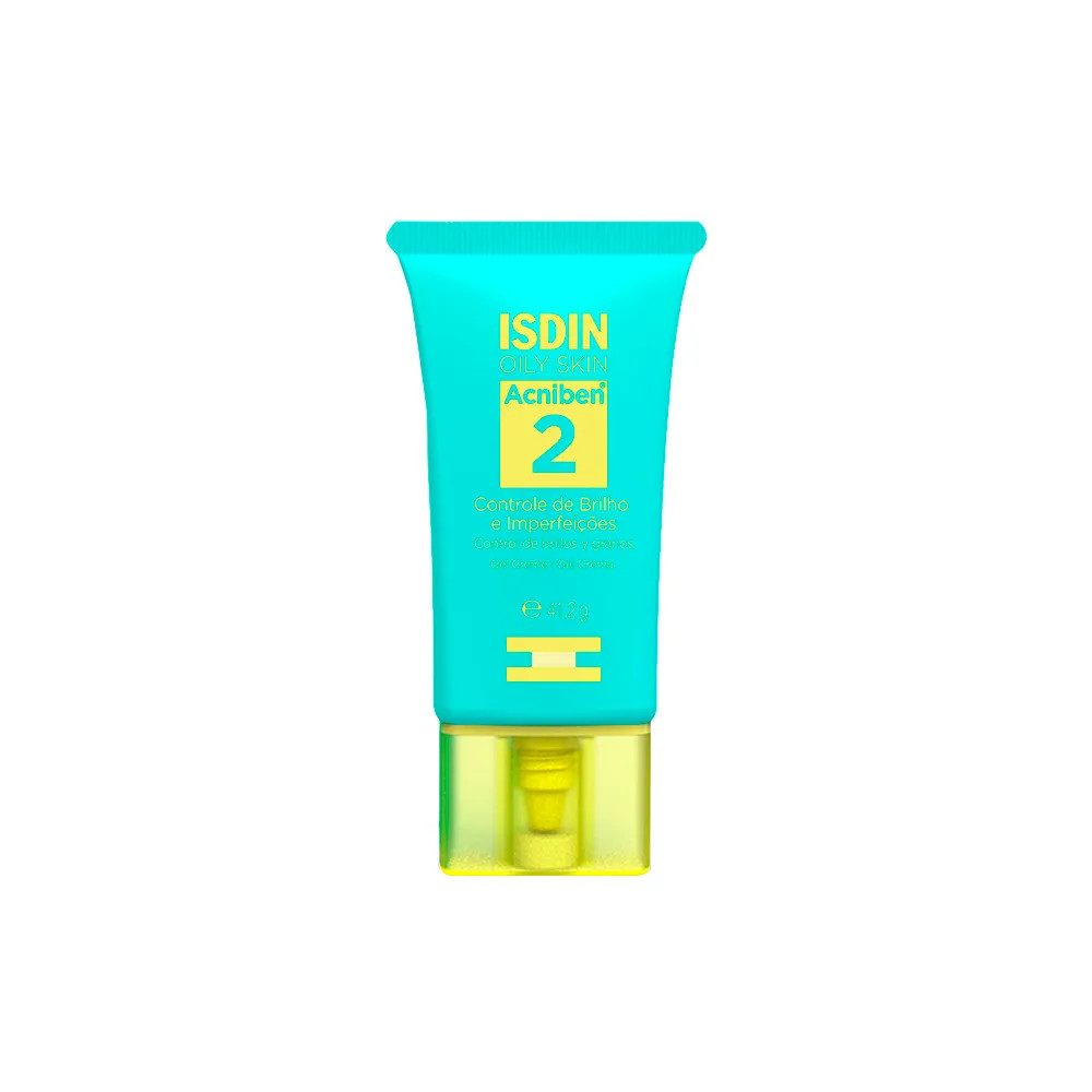 Gel Creme Facial Isdin Oily Skin Controle de Brilho Acniben 41,2 g | Amobeleza (BR)
