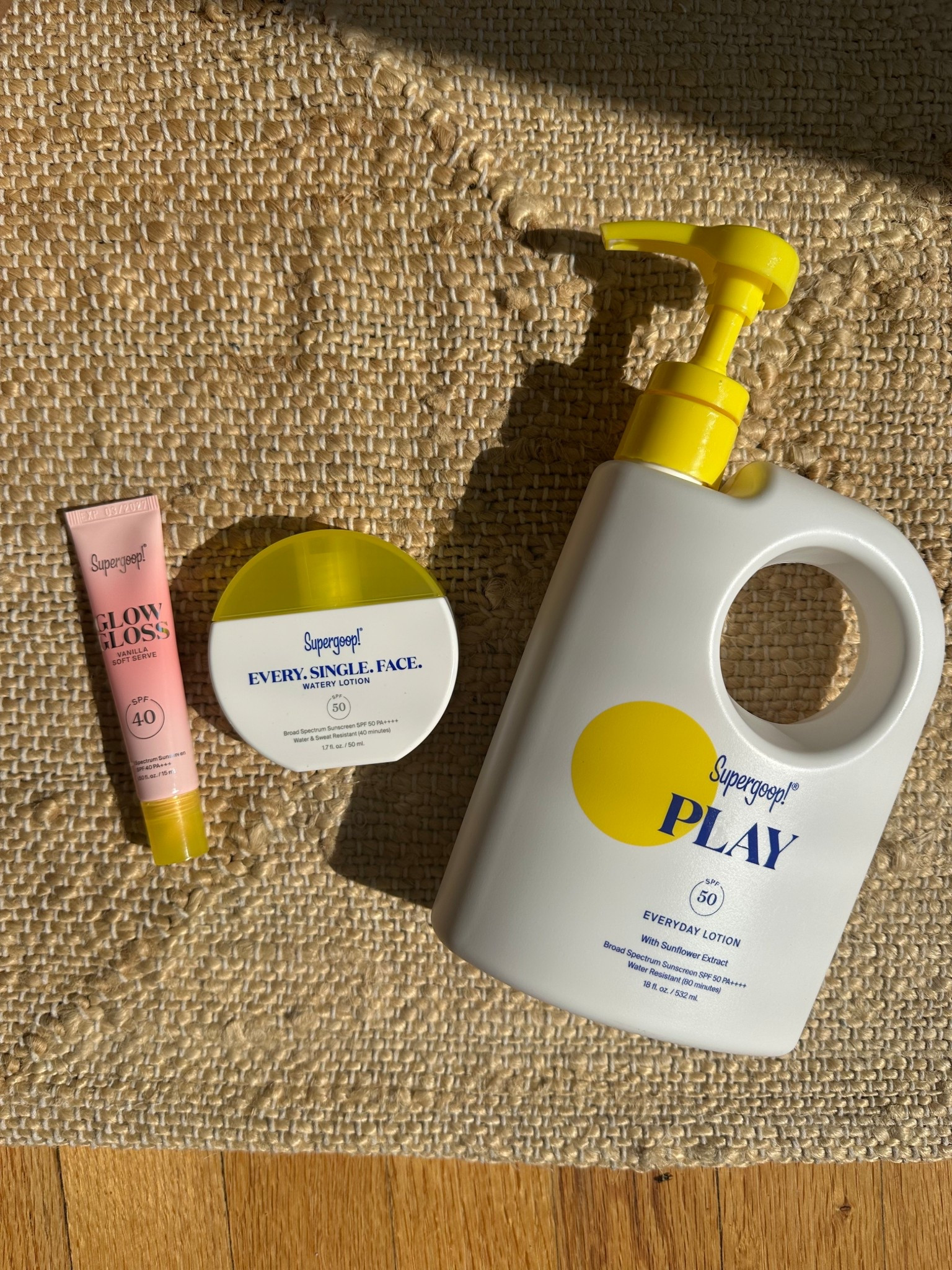 So impressed with these!! The large tub of play sunscreen is so easy for kids to apply and goes on super smoothly. And I’m loving the face sunscreen and spf lip balm!! It smells like vanilla 🥰

#LTKBeauty #LTKFindsUnder50 #LTKSwim