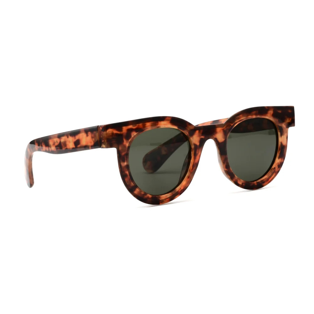 MILO | Tortoise | Green Polarized Lens | Ryan Simkhai Eyeshop