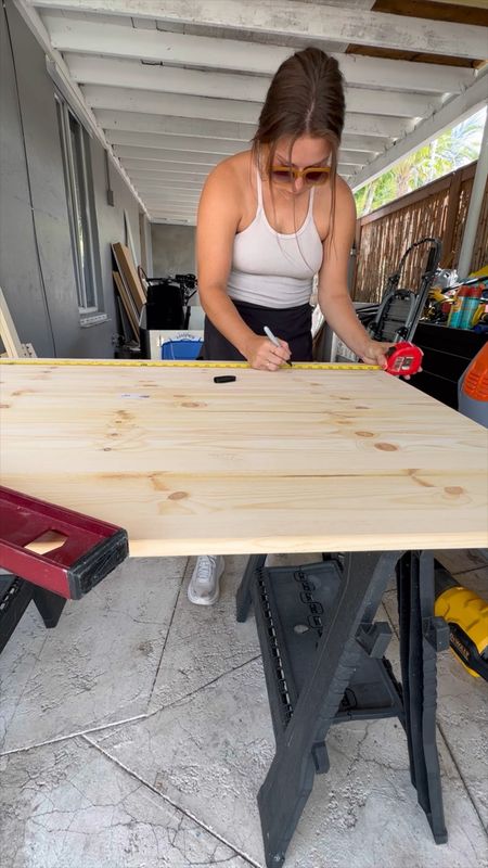 Todays outdoor summer work fit and my fav tools for this IKEA hack project! 

#LTKFitness #LTKSeasonal #LTKunder100