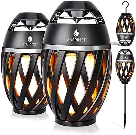 ANERIMST Outdoor Bluetooth Speaker with Flame Torch Light, for Men Couples Dads, Waterproof Wirel... | Amazon (US)
