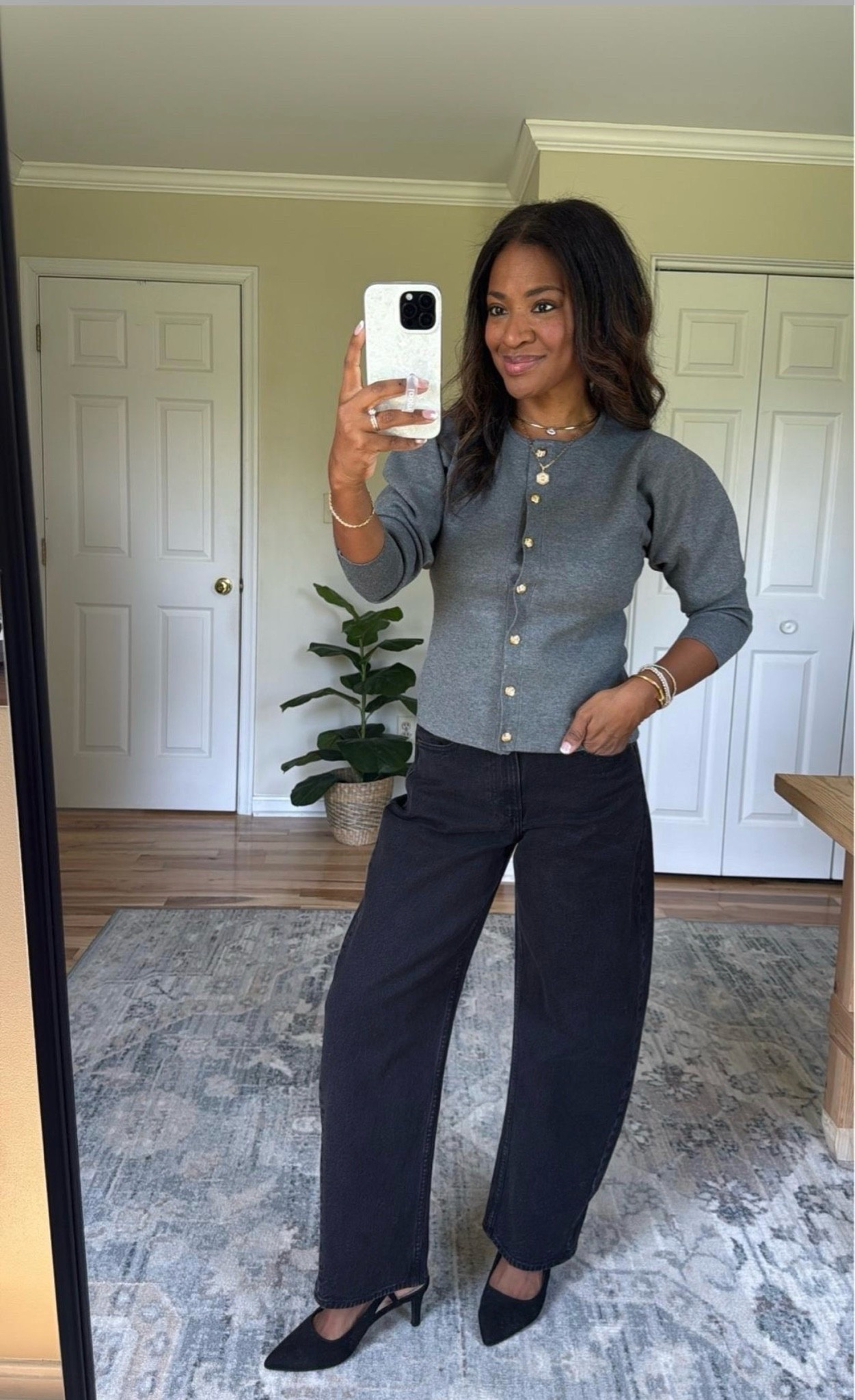 Sweater: Small
Jeans: 27 / Size 4
Shoes: Size 9

#LTKgrwm #LTKOver40 #LTKootd