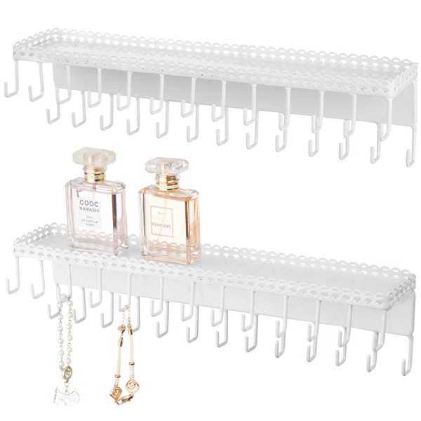 Metal Wall Mounted Jewelry Box (Set of 2) | Wayfair North America